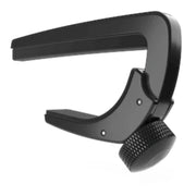 D'Addario PWCP16 ABS Flat-Radius Screw-Type "Lite" Capo for Classical Guitars - Black