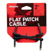 D'Addario Custom Series Flat Patch Cable - Standard 2pk
