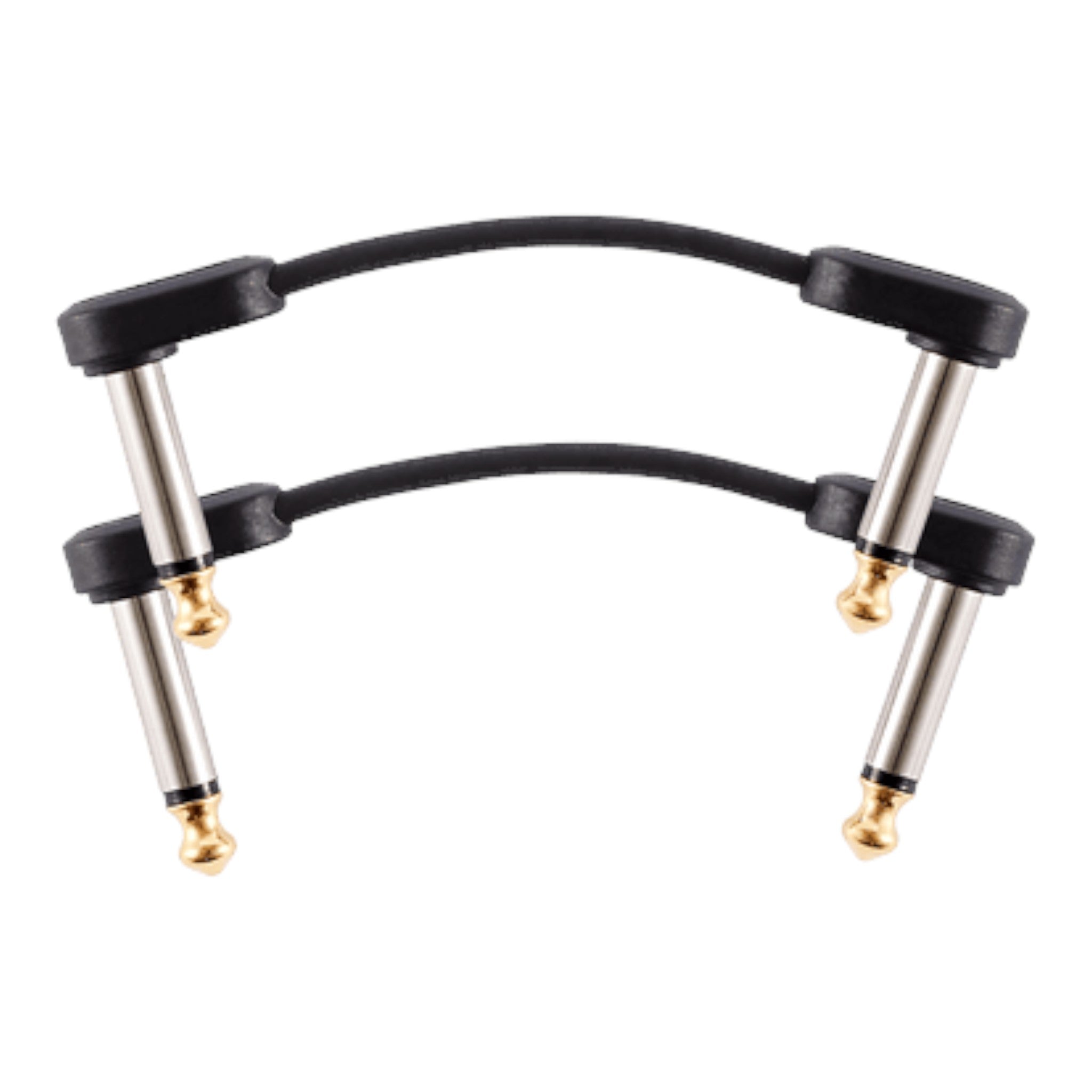 D'Addario Custom Series Flat Patch Cable - Standard 2pk