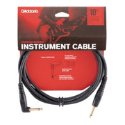 D'Addario Custom Series 1/4" Jack Instrument Cable - Right Angle-Straight