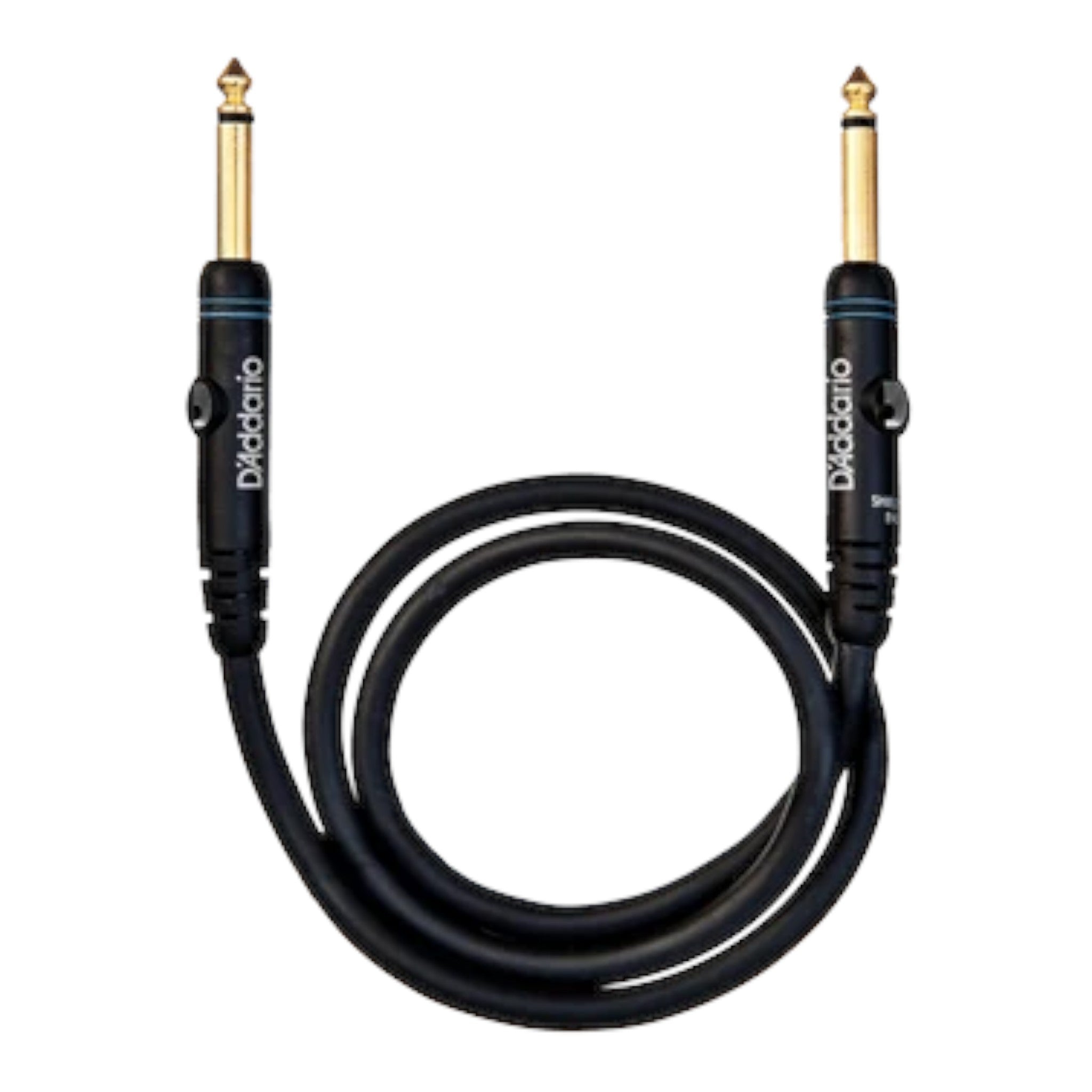 D'Addario 1ft Custom Series Straight Patch Cable - Single Cable