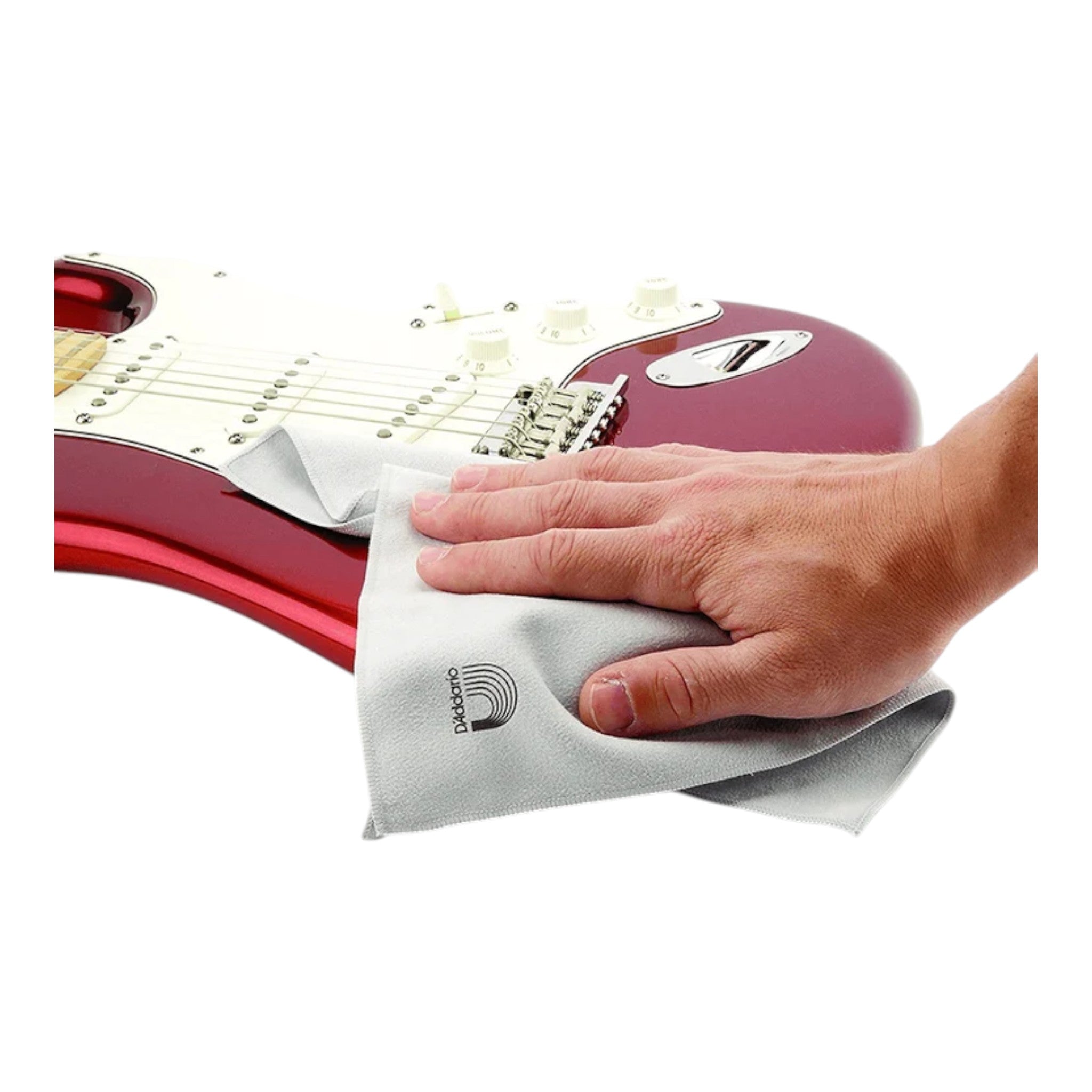 D'Addario PWMPC Microfibre Polishing & Cleaning Cloth for All Instruments