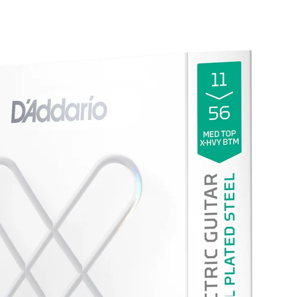 D'Addario 12-52 Coated Electric Guitar Strings -  Light Wound 3rd (.012 - .052) (XSE1252W)