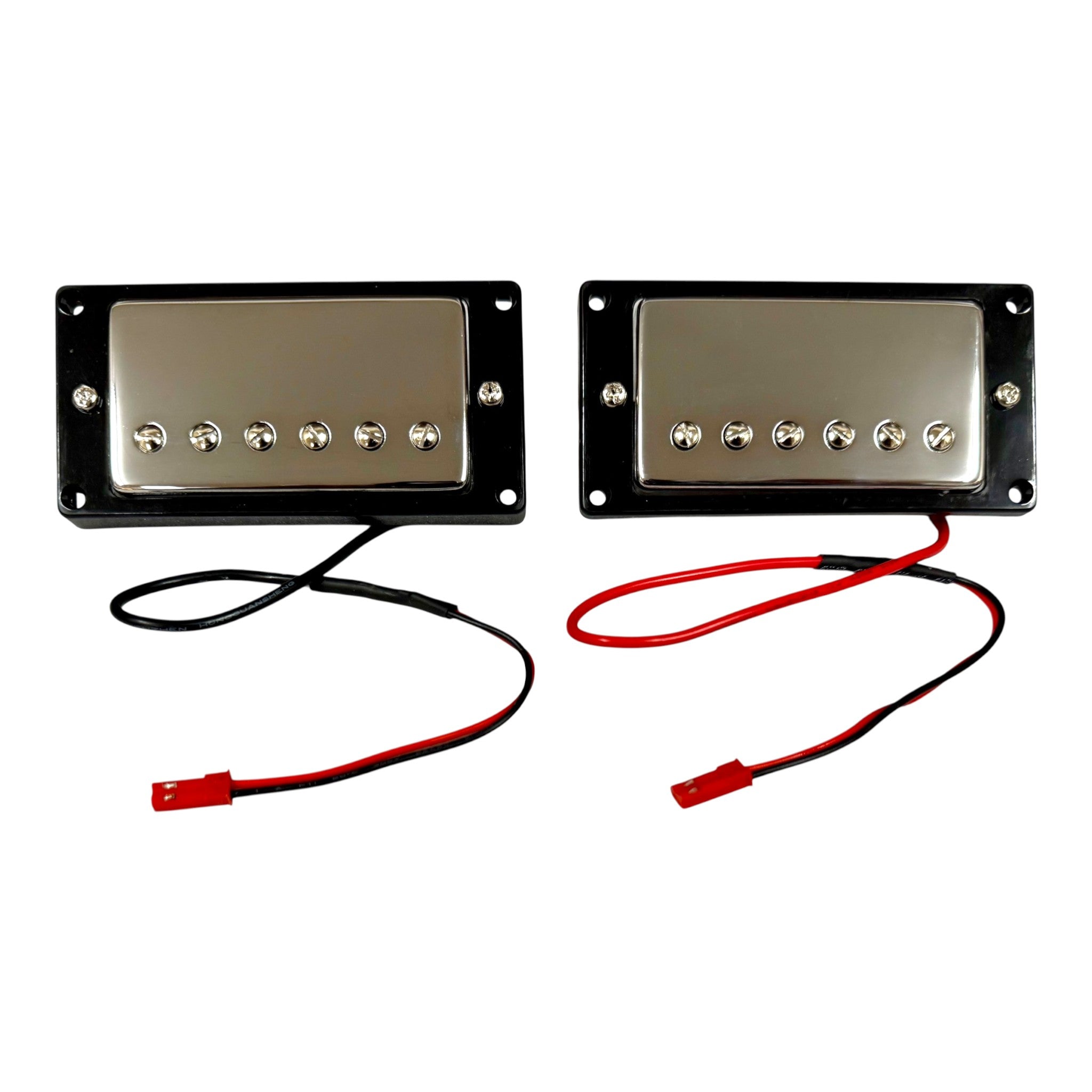 E239DIYWH Semi-Hollow White-Primed Basswood Body Maple Set-Neck HLP H-H Electric Guitar DIY Kit - Complete No-Soldering w/ 3-Ply Ebony Trims & Chrome Hardware