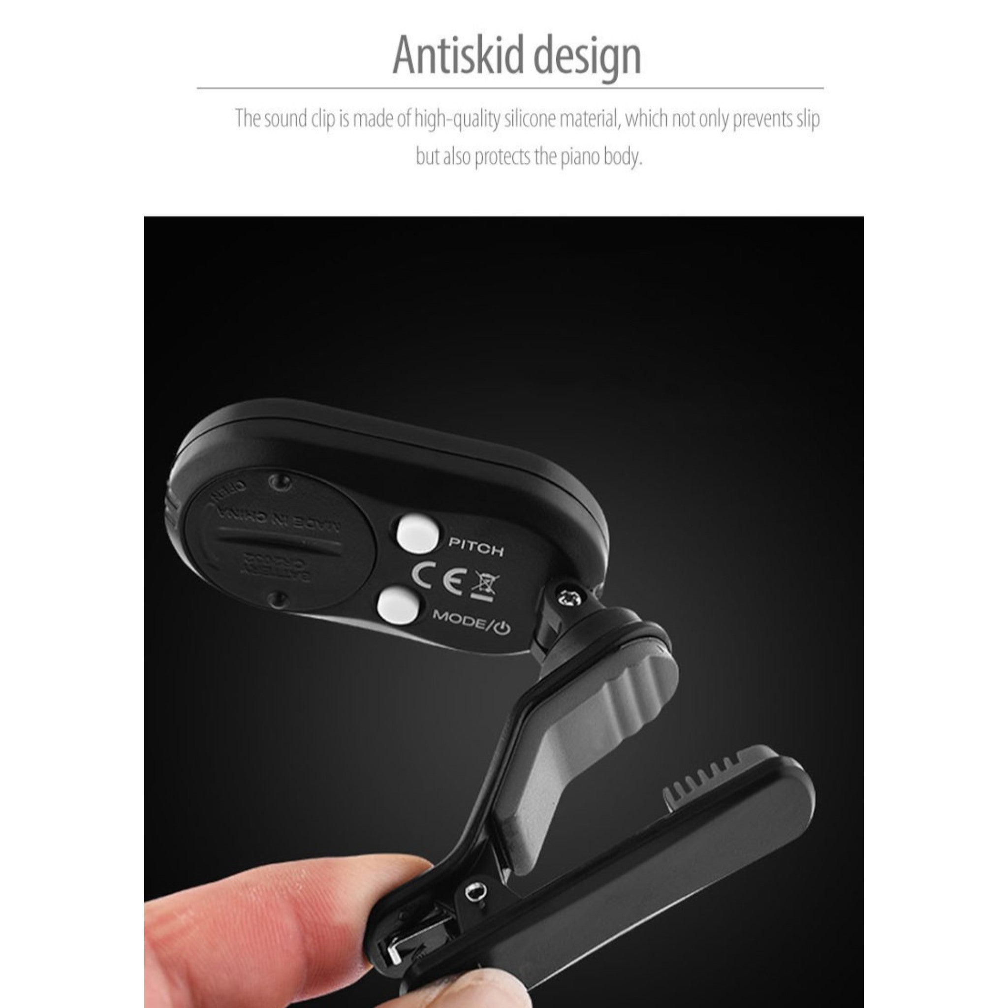 (PREORDER: Mid OCT 2026) Flanger FT12C Chromatic Clip-On Tuner with Colour LCD Display - Guitar, Bass, Violin & Ukulele