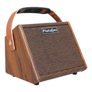 (PREDORDER: MID OCT 2026) Flatsons CRUSH15 15W Portable Rechargable Acoustic Guitar Amplifier with Bluetooth & Microphone Input
