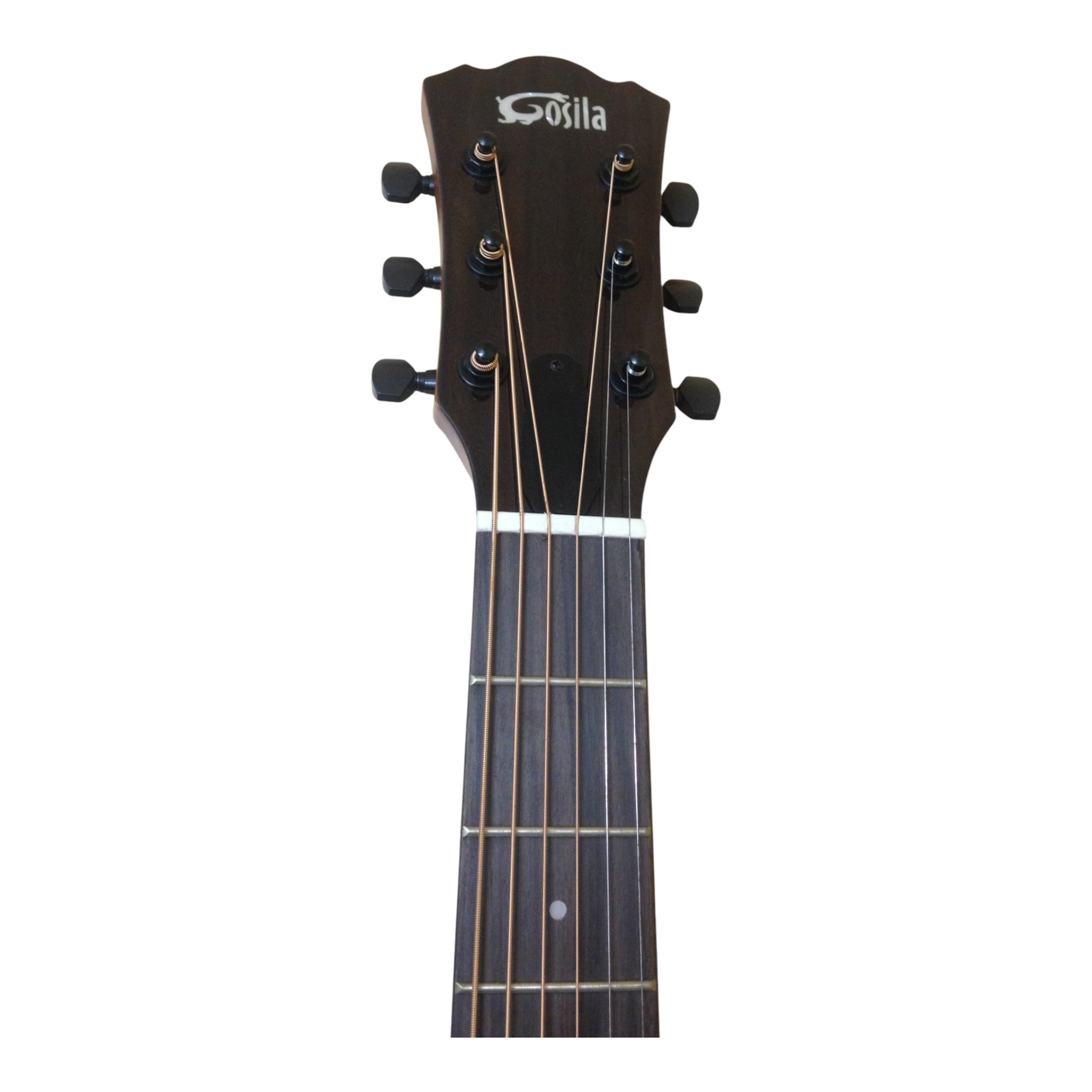 Gosila CS801210CEQ Solid Spruce Top Fishman Pickup/Tuner Cutaway Acoustic Guitar - Natural
