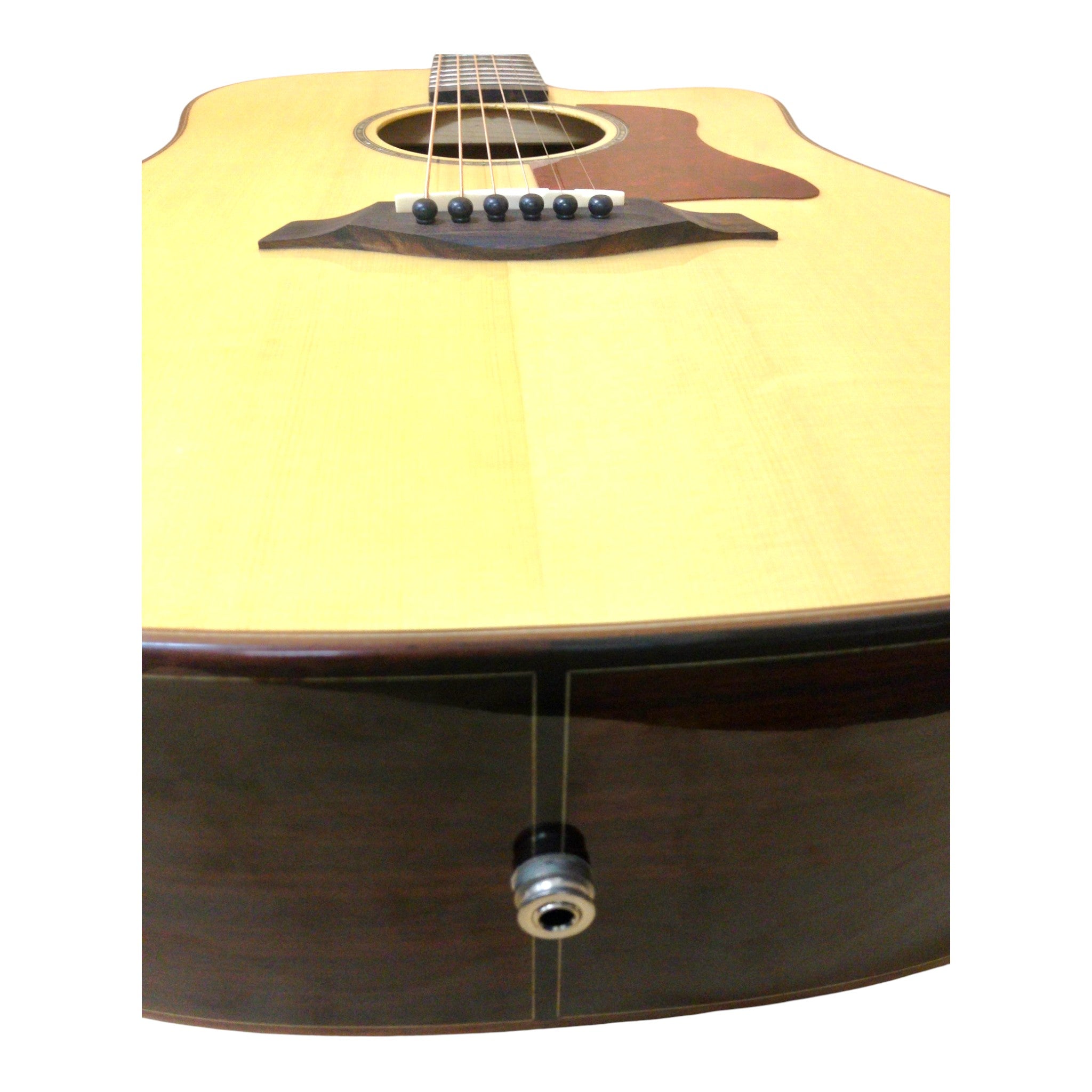 Gosila CS801310CEQ Solid Spruce Top Fishman Pickup/Tuner Cutaway Acoustic Guitar - Natural