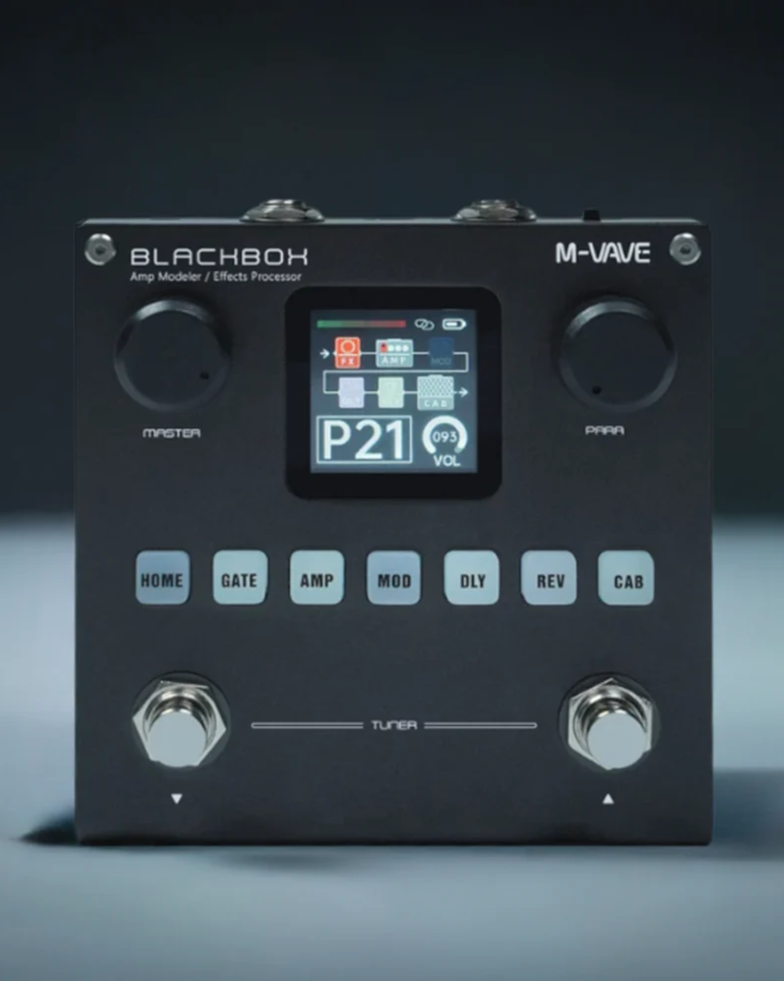 M-Vave BLACKBOX Guitar / Bass Amp Modeller Multi-Effects M-Vave BLACKBOX Guitar / Bass Amp Modeller Multi-Effects