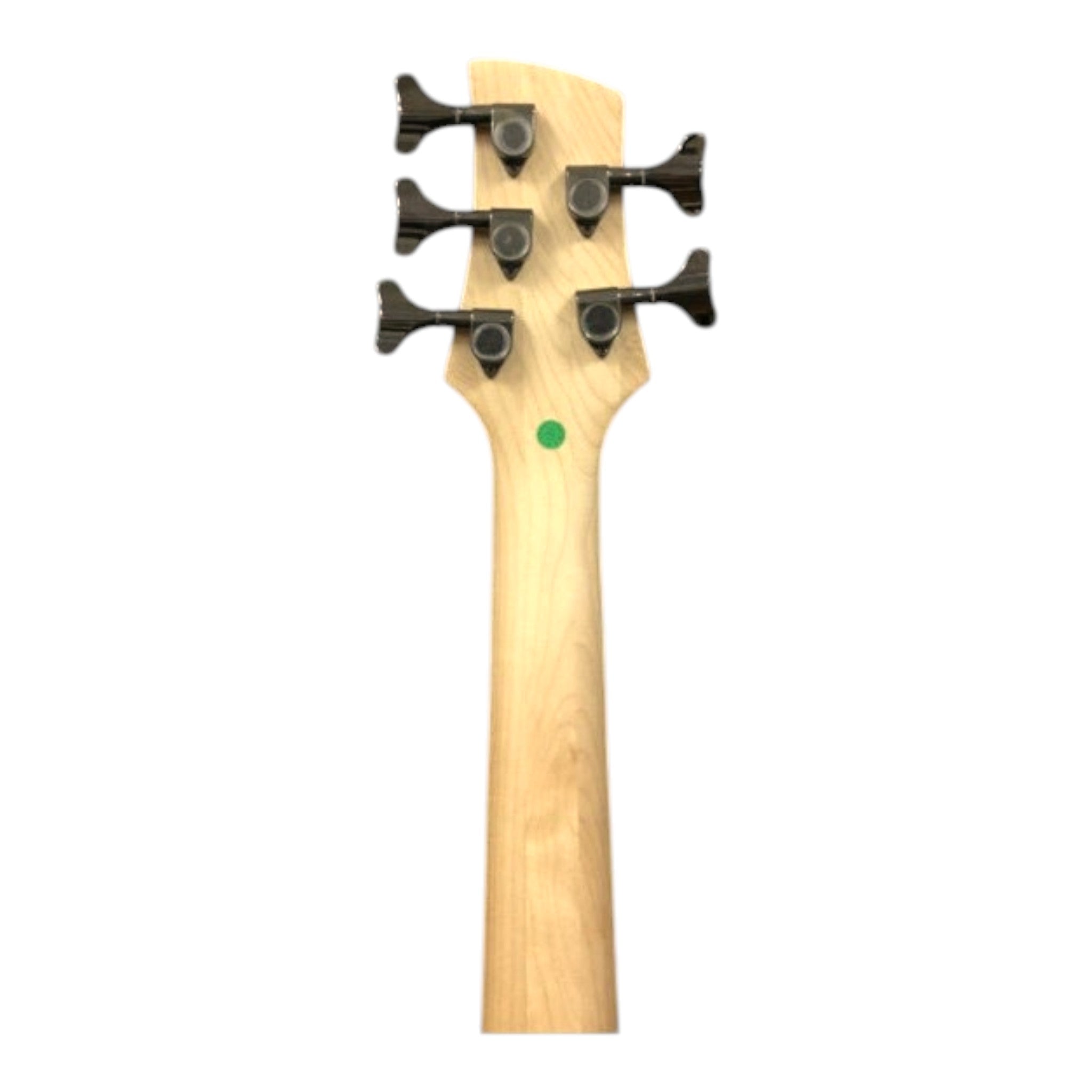 Haze 5-String Active Humbucker Solid Walnut WR Electric Bass Guitar - Natural B337N