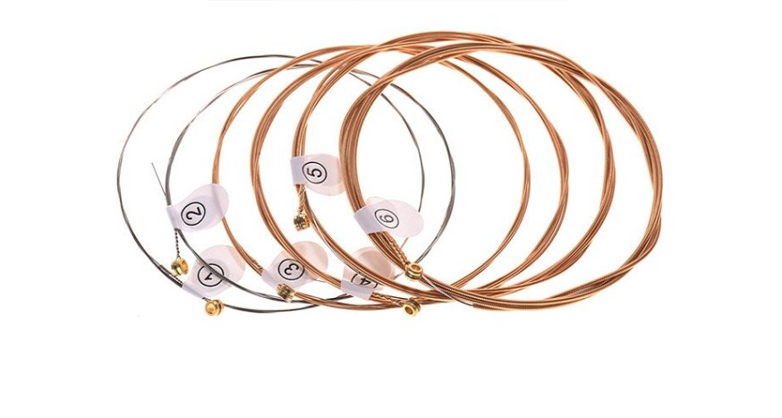 Haze Guitar Australia DP011 custom light acoustic guitar strings set with phosphor bronze winding and plated steel.