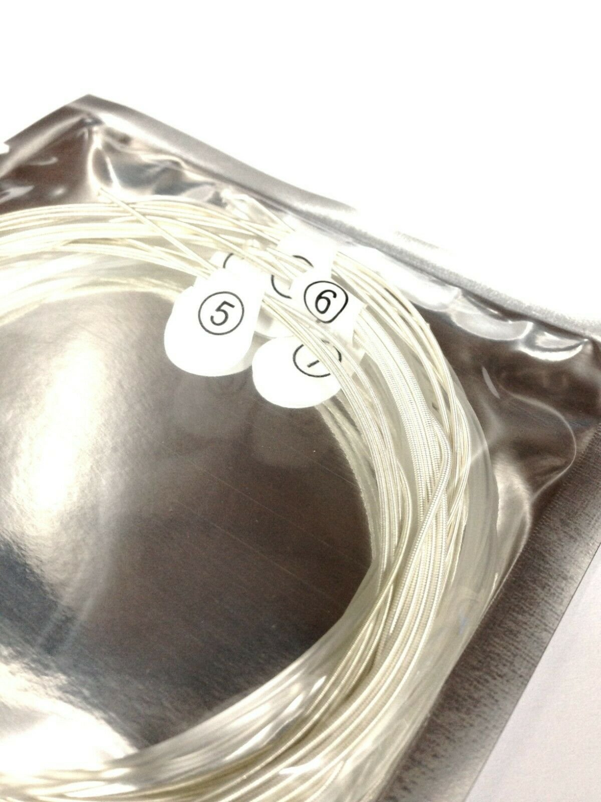 Haze Guitar Australia DPA70 classical guitar nylon strings with silver-plated wire and numbered string tags