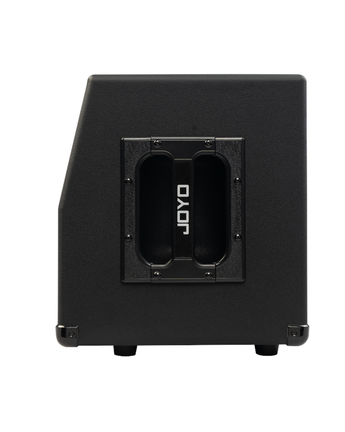 Haze Guitar Australia JOYO B110 bass cabinet side view featuring a durable black finish and integrated carry handle