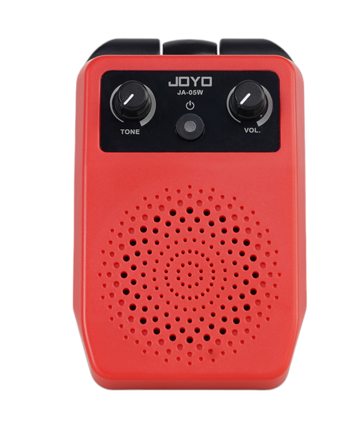 Haze Guitar Australia JOYO JA-05W portable red mini amplifier with tone and volume control knobs