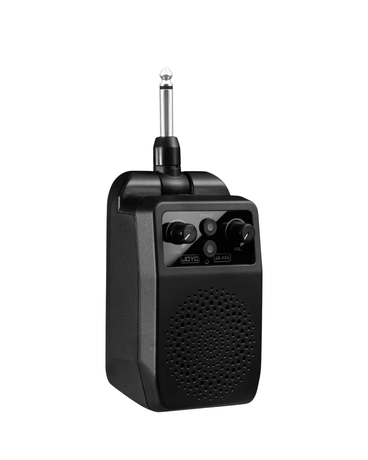 Haze Guitar Australia Joyo JA05G portable electric guitar mini amp with Bluetooth, tone, volume, and effect controls.