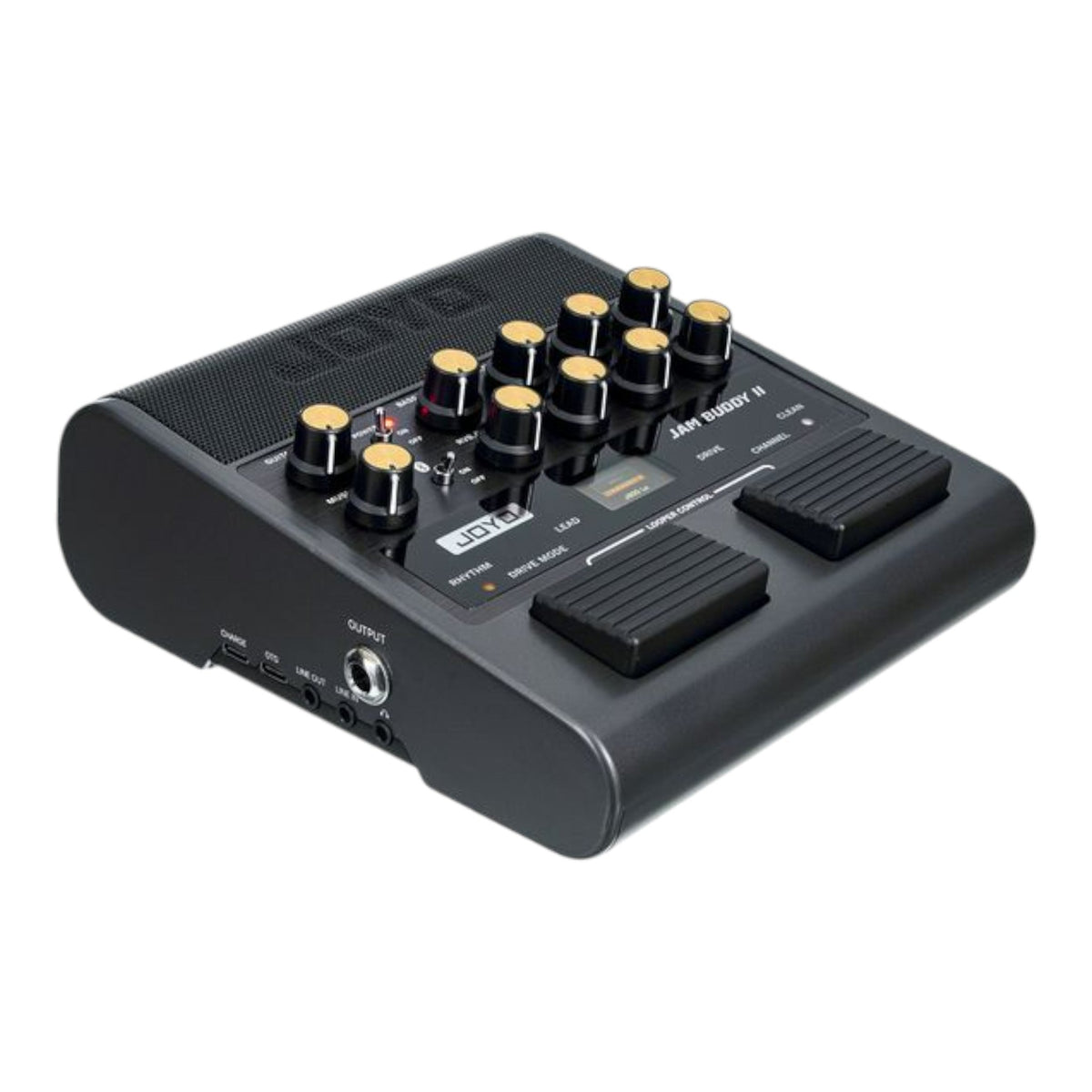 Haze Guitar Australia Joyo JAM BUDDY II black portable multi-effect modelling guitar amplifier with footswitches