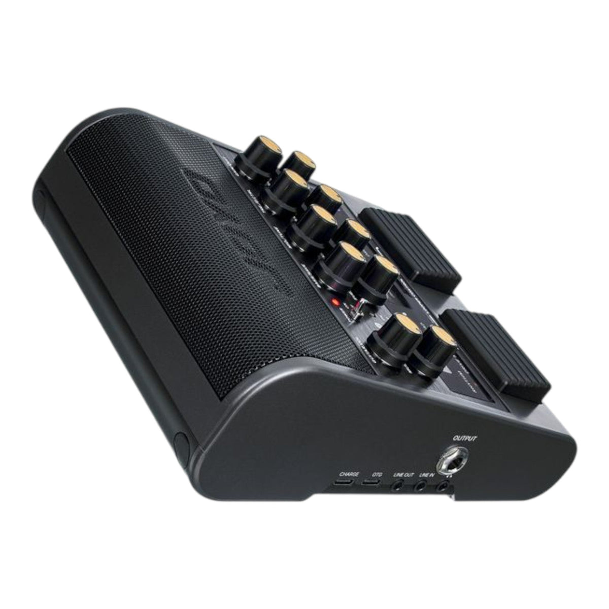 Haze Guitar Australia Joyo JAM BUDDY II portable black guitar amplifier with multi-effect modelling and footswitches