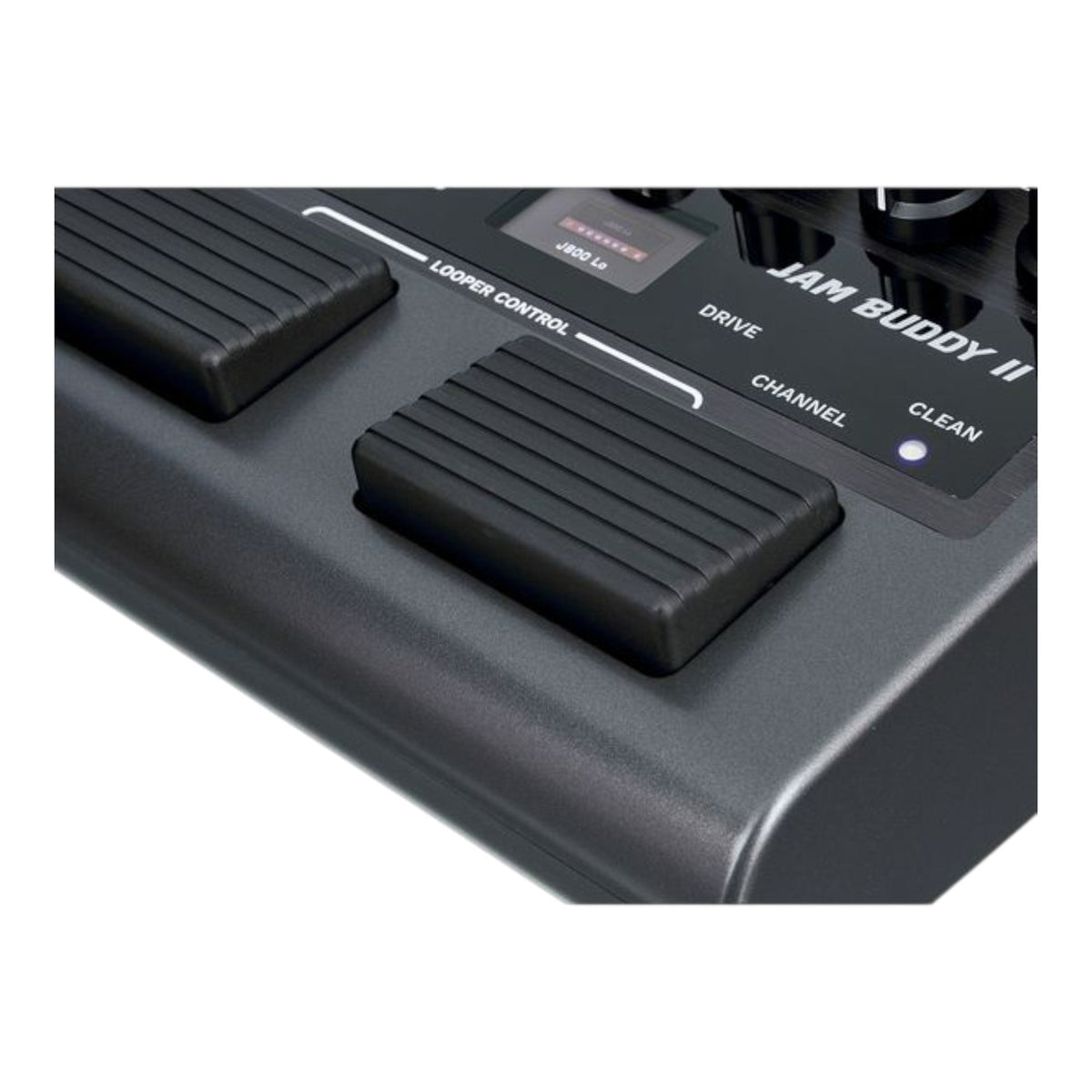 Haze Guitar Australia Joyo JAM BUDDY II portable guitar amp footswitch controls and LCD display in black