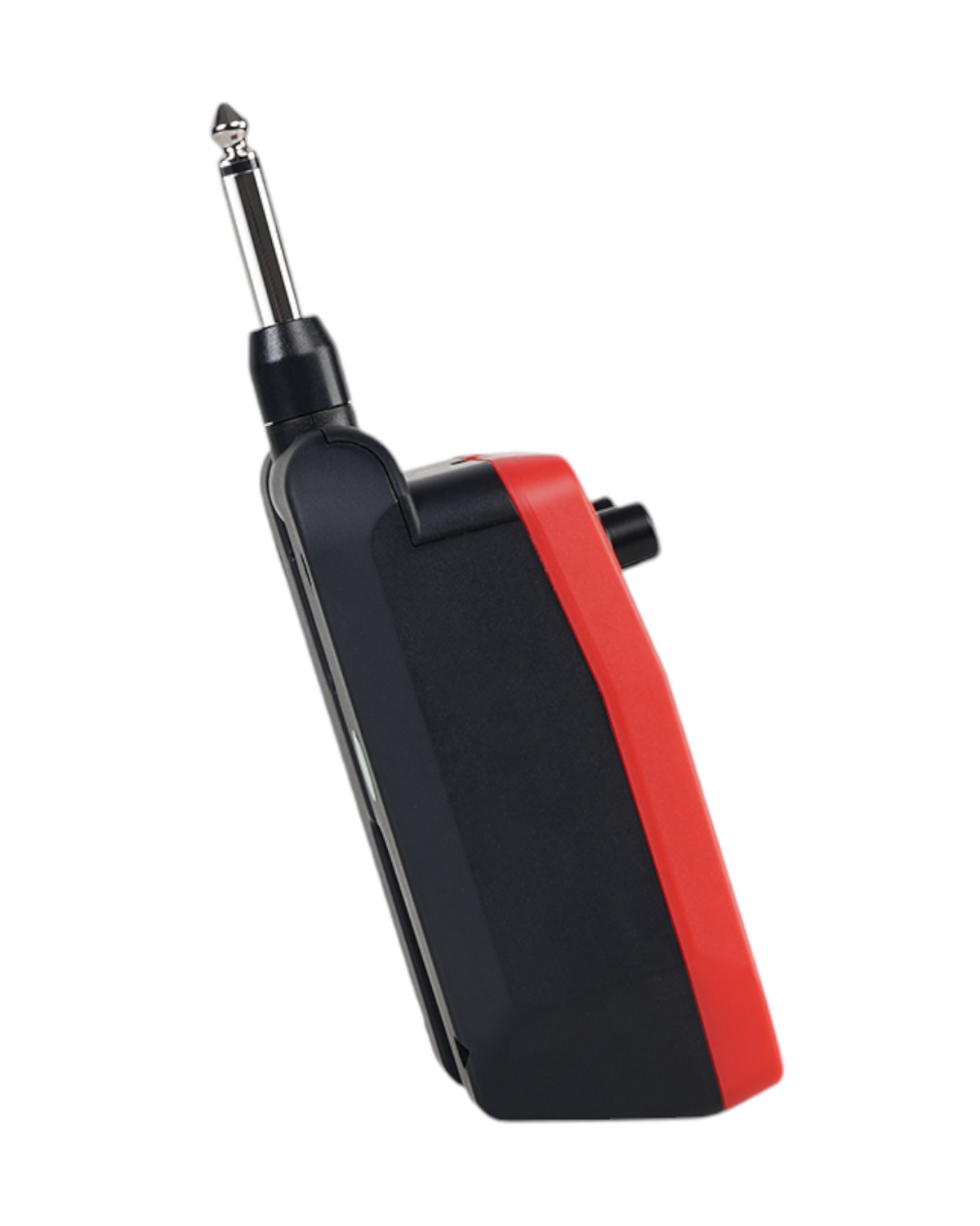 Haze Guitar Australia Joyo JA05W portable mini amplifier with red and black casing and integrated 6.35mm jack plug