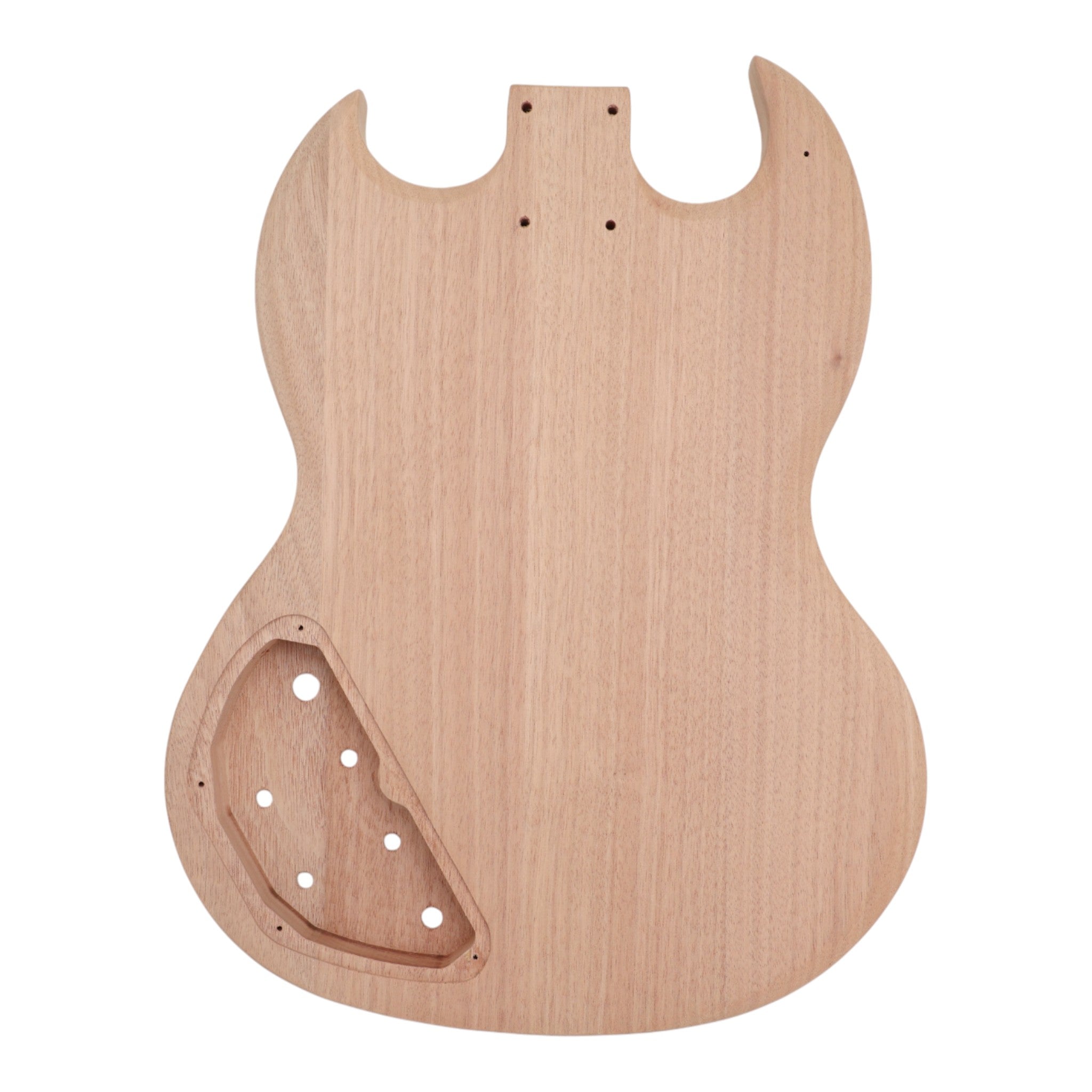 Haze HSG Electric Guitar DIY, Mahogany body and neck, Rosewood Fingerboard No-Soldering, HSSG200mDIY