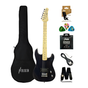 Haze HST01 Black 3/4 Size Student Electric Guitar