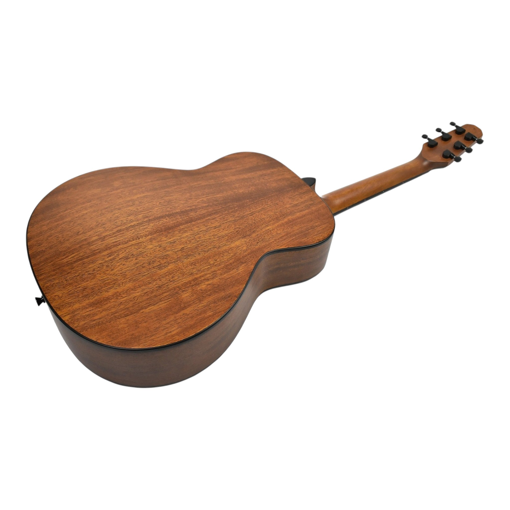 Haze HSTML 34"/36" Traveler Arched-Back Thin-V Neck Acoustic Guitar - Natural