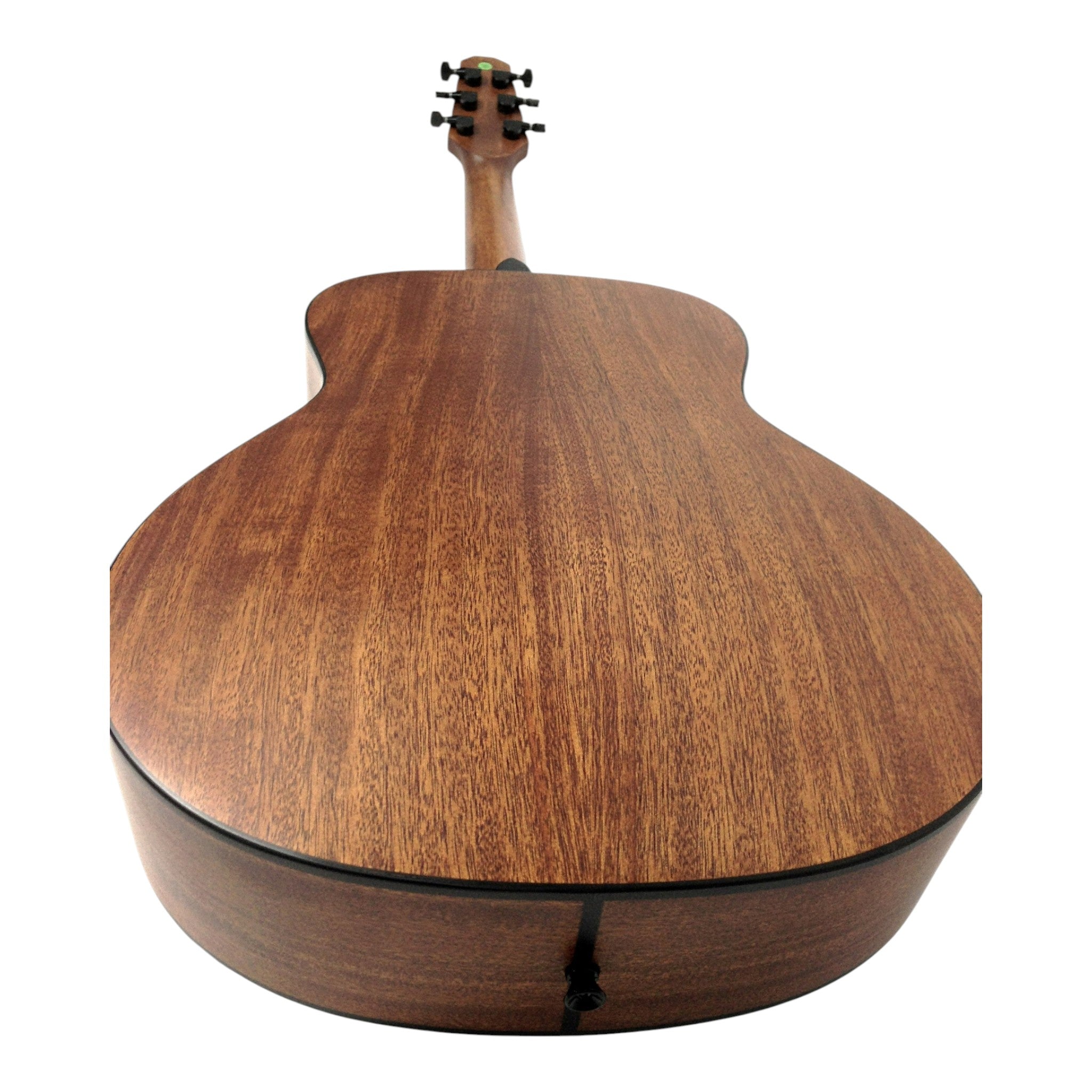 Haze HSTML 34"/36" Traveler Arched-Back Thin-V Neck Acoustic Guitar - Natural