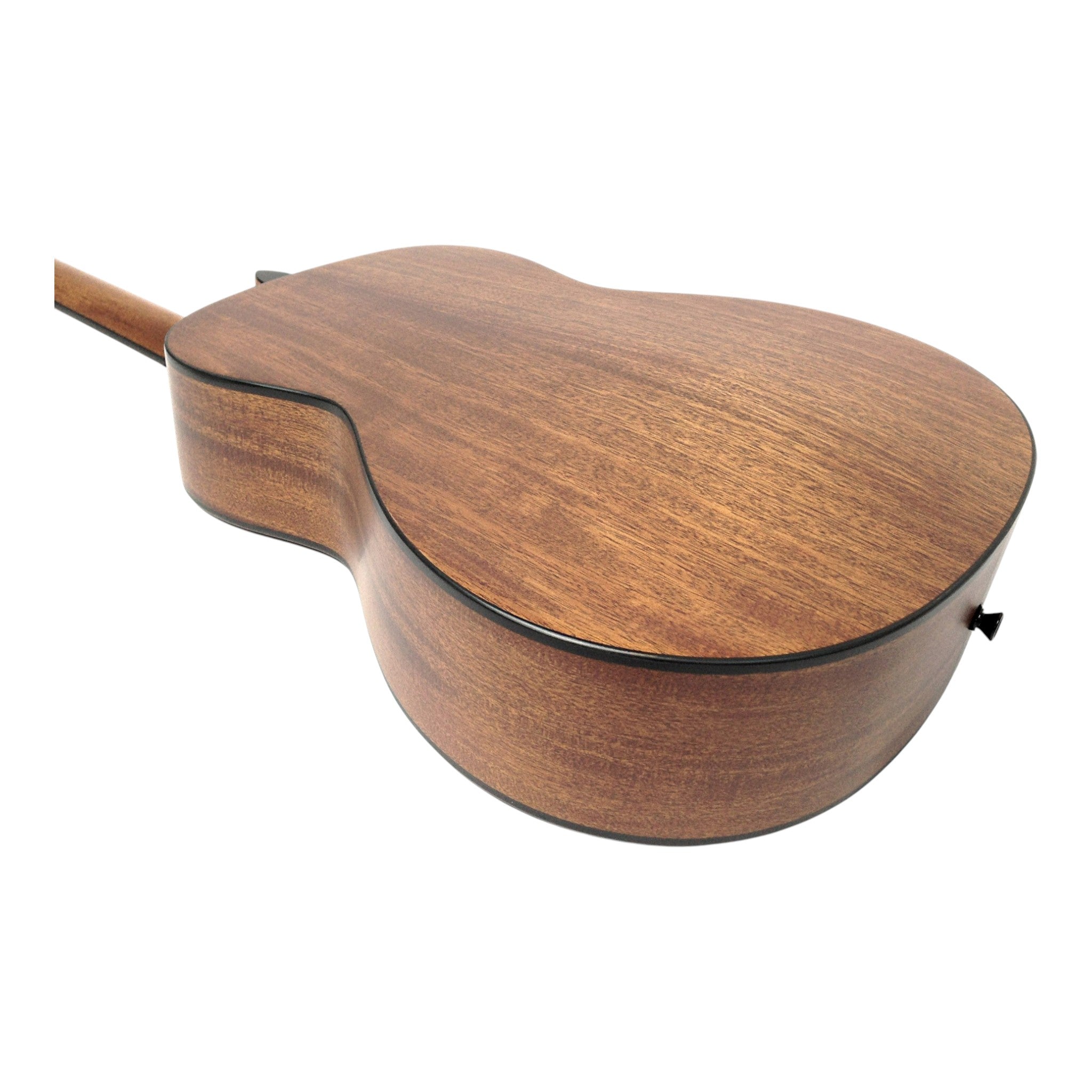 Haze HSTML 34"/36" Traveler Arched-Back Thin-V Neck Acoustic Guitar - Natural