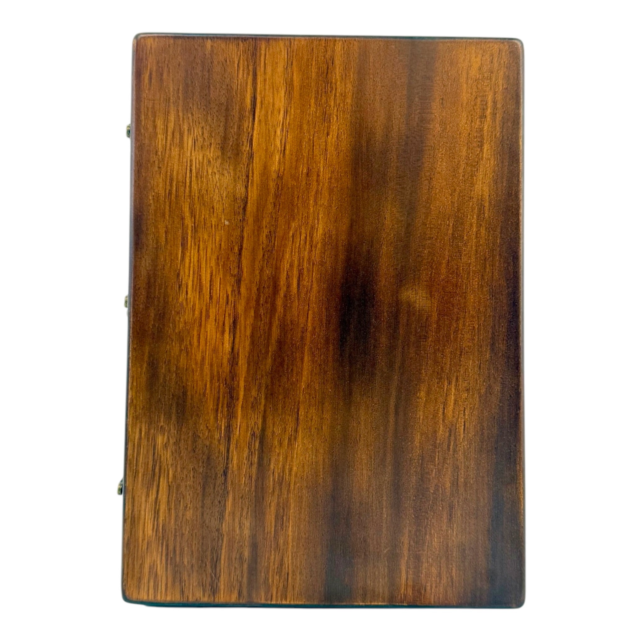 Haze "Royal" Mahogany Body 3-String Electric Cigar Box Guitar Complete DIY Kit - Passive Single Coil Pickup - HX58