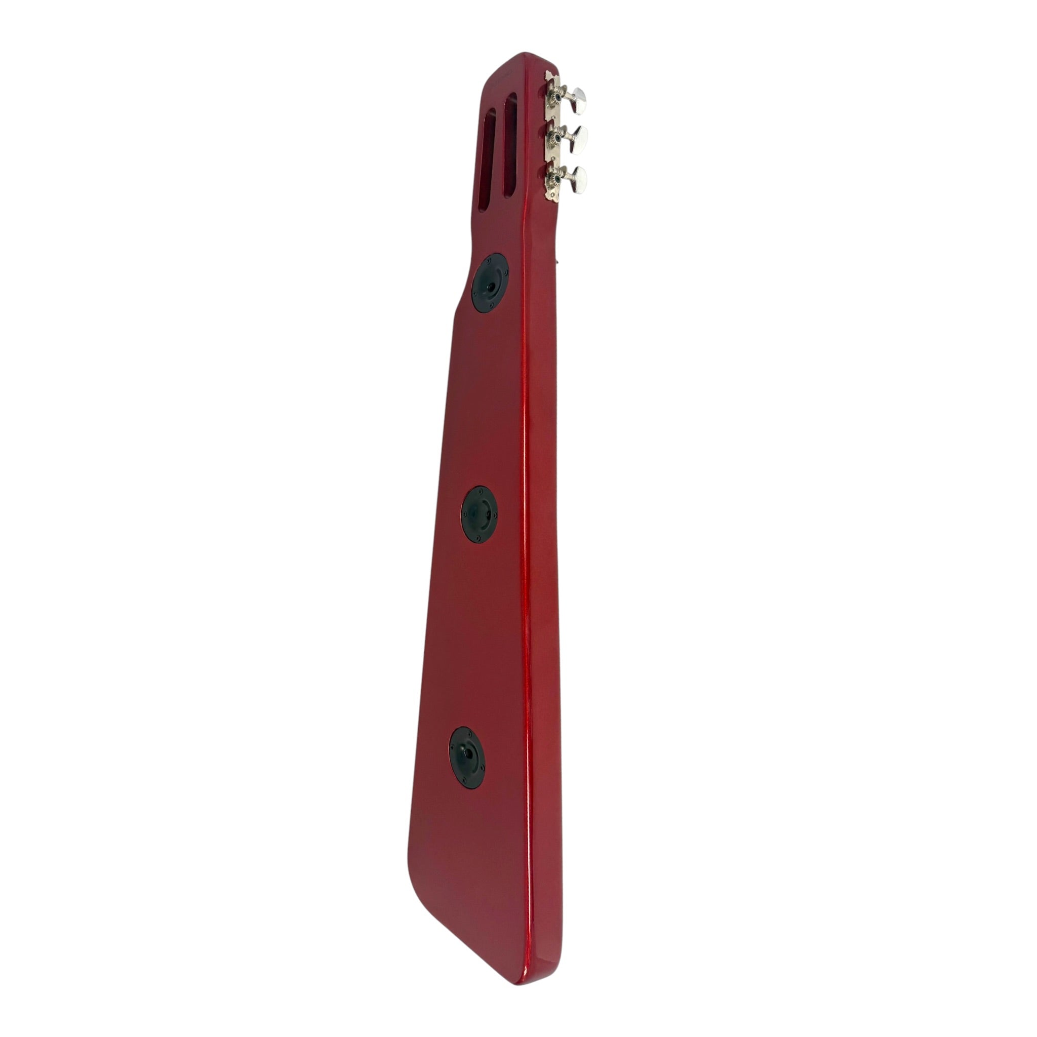 Haze LT30MRD Metallic Wine Red Lap Steel Electric Guitar + 10W Amp. (Optional)