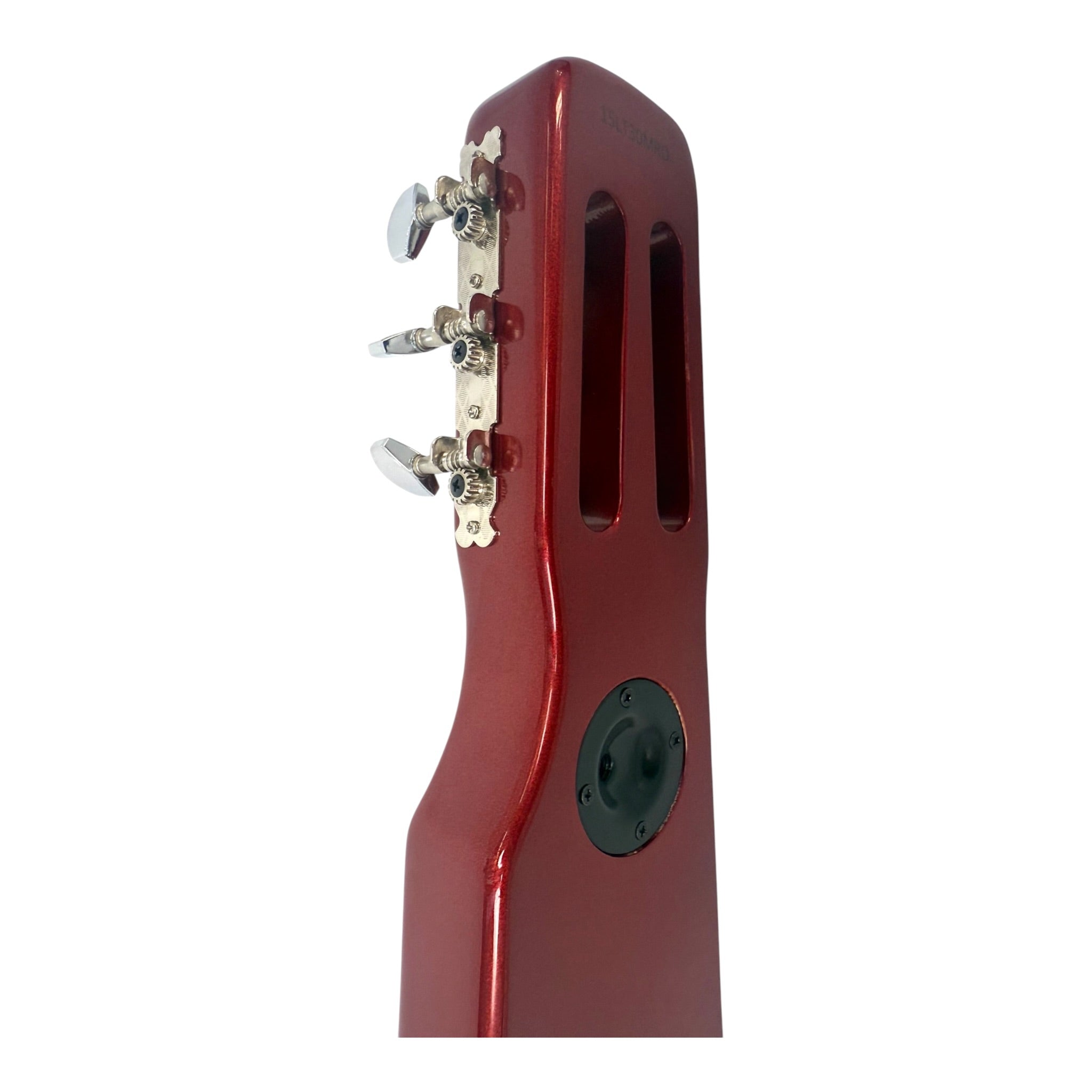 Haze LT30MRD Metallic Wine Red Lap Steel Electric Guitar + 10W Amp. (Optional)