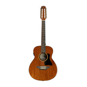 Haze P30411112EQN 12-String 36" Saddle Height Adjustable Acoustic Guitar - Natural