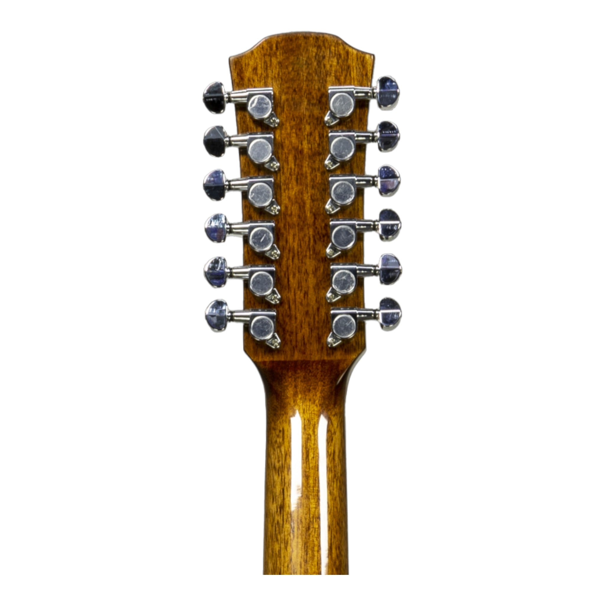 Haze SDG82712CEQN 12-String Acoustic-Electric Guitar with Height Adjustable Saddle - Natural