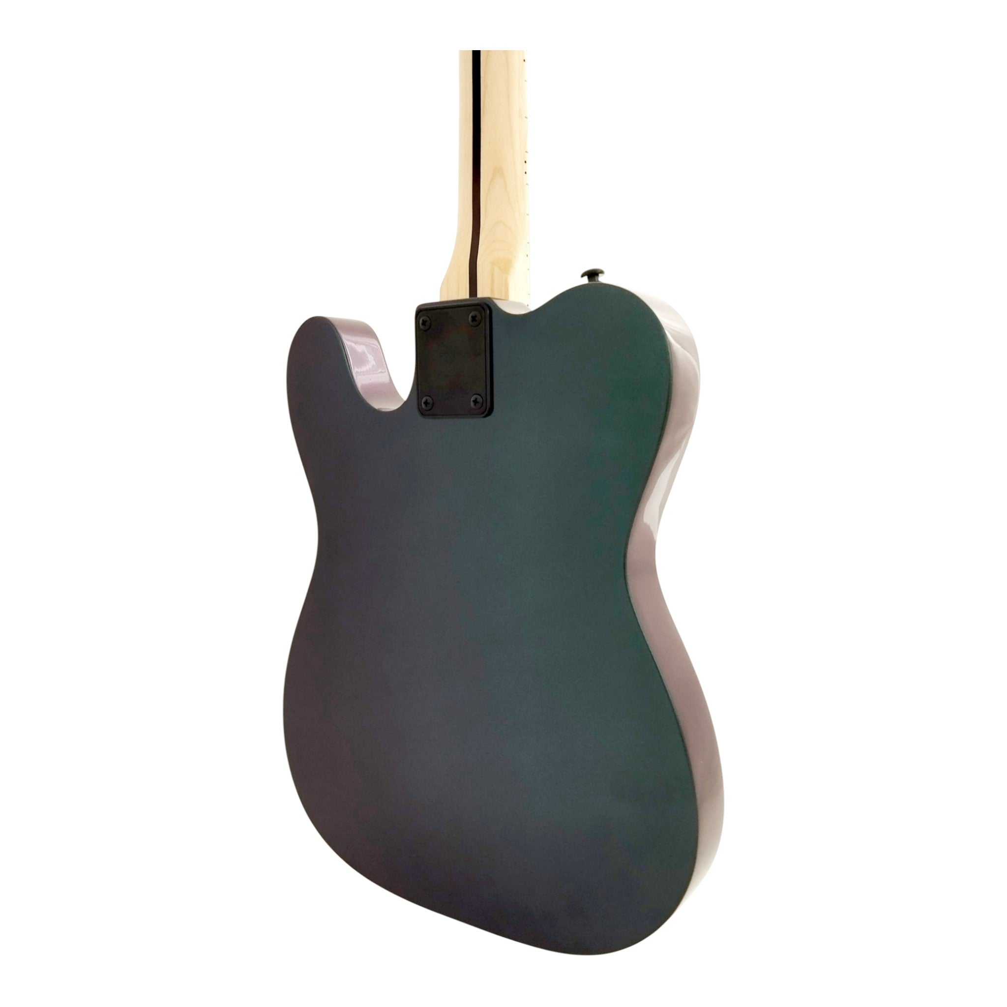 Haze SEG287 Chameleon Green/Purple Electric Guitar with Single Coils + 10W Amp. (Optional)