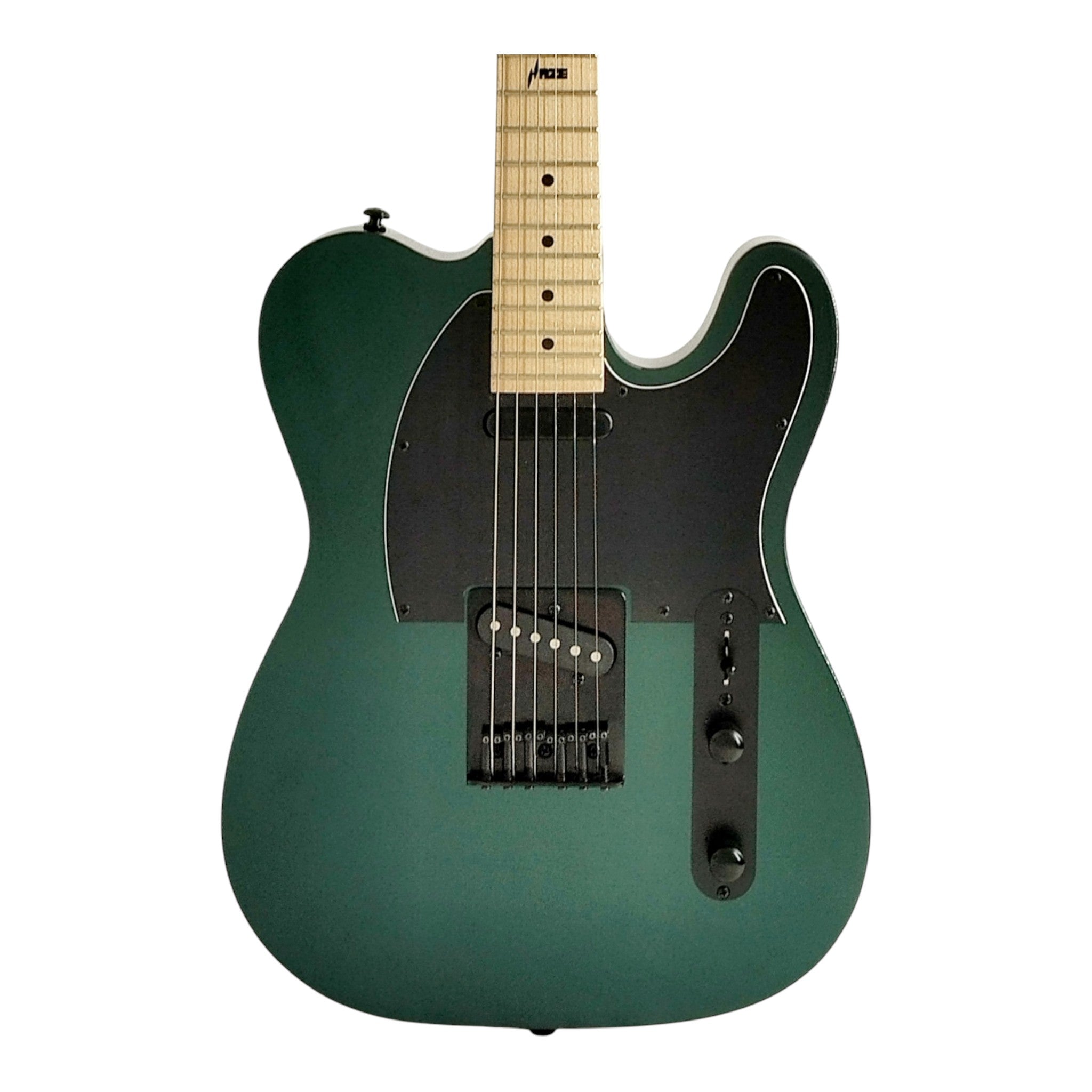 Haze SEG287 Chameleon Green/Purple Electric Guitar with Single Coils + 10W Amp. (Optional)