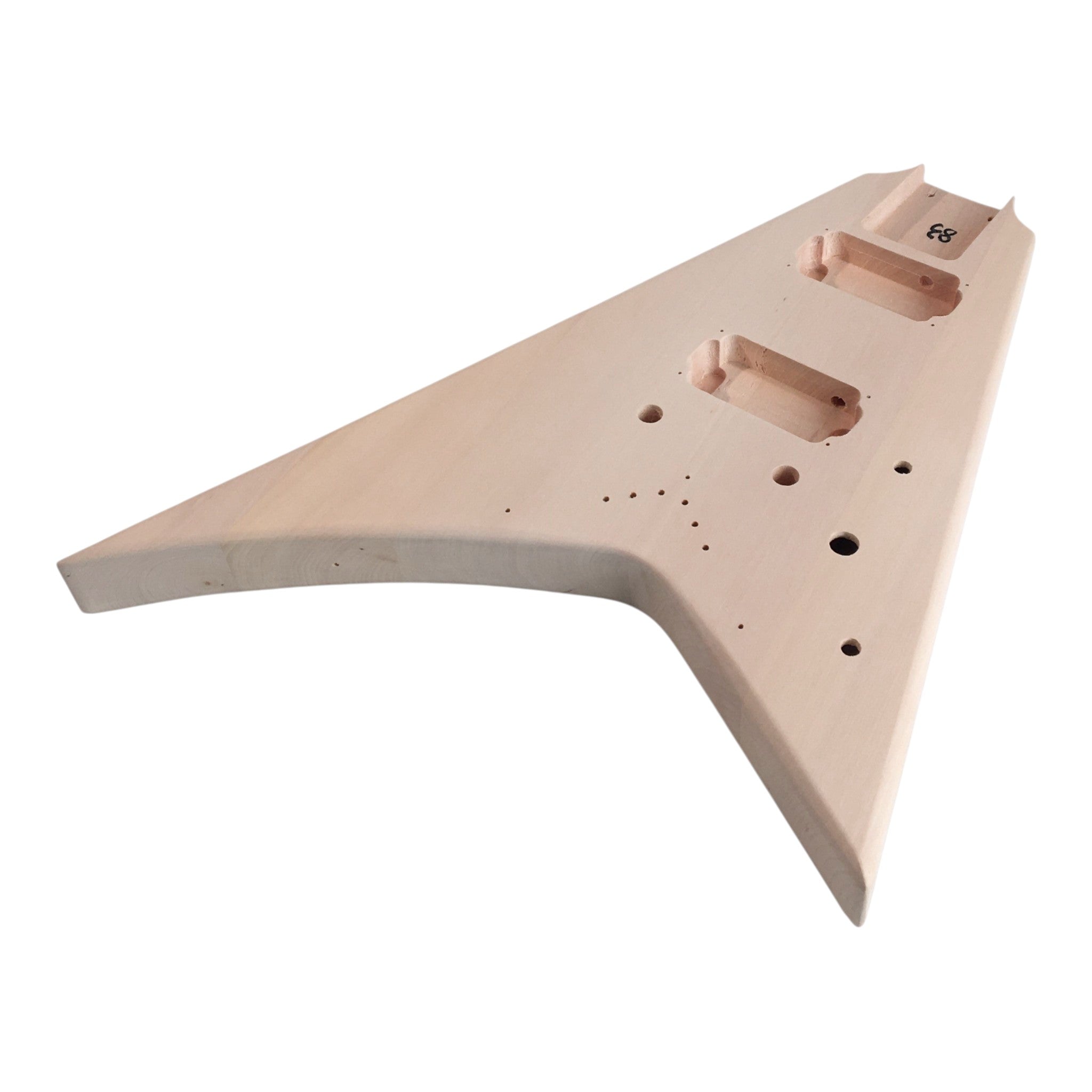 SFV50MDIY Solid Mahogany Body Electric Guitar DIY Kit, No-Soldering, H-H