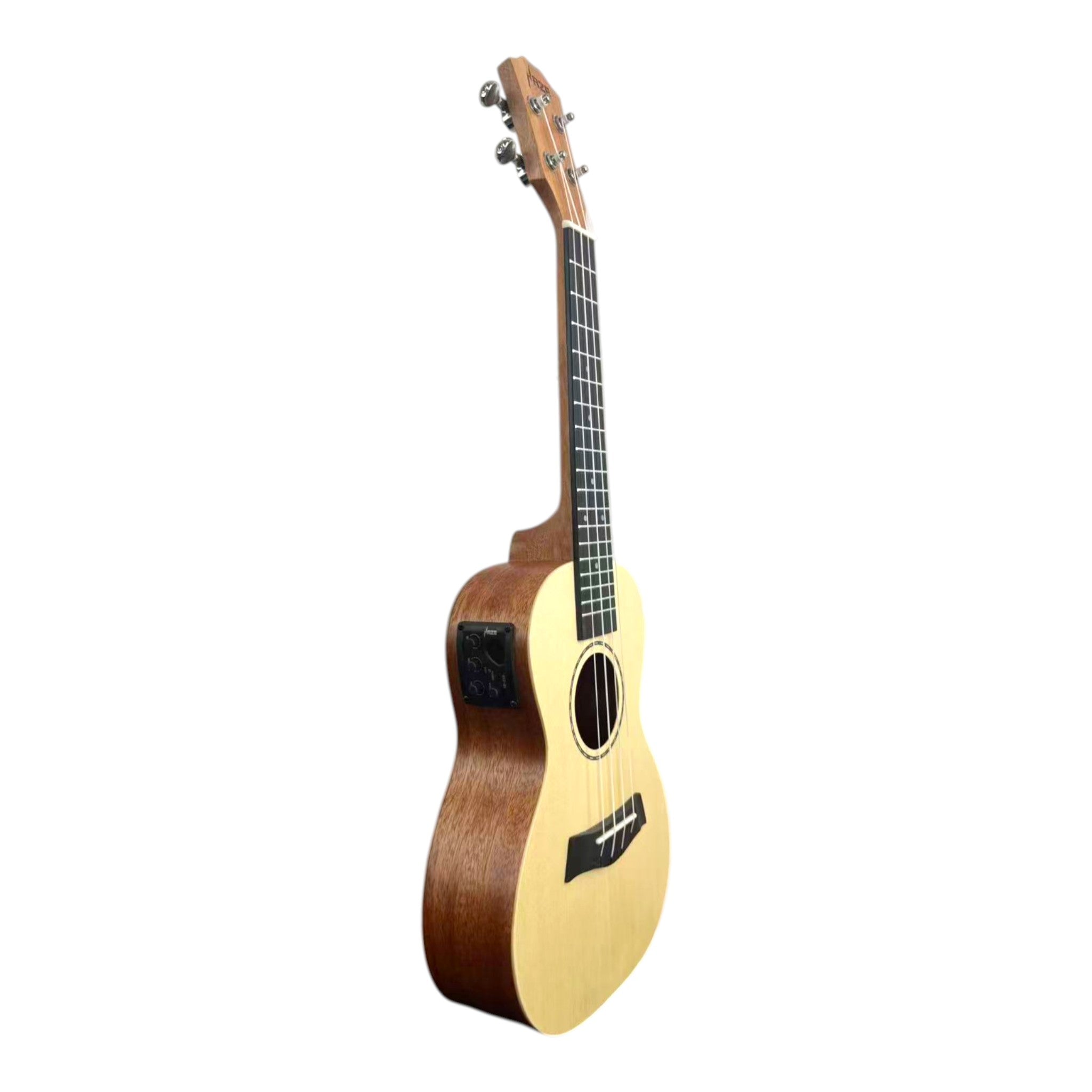 (PREORDER: ETA MID-MARCH 2026) Haze UK120 Spruce Top Acoustic-Electric 26" Tenor Ukulele in Natural Matte - UK12026EQ