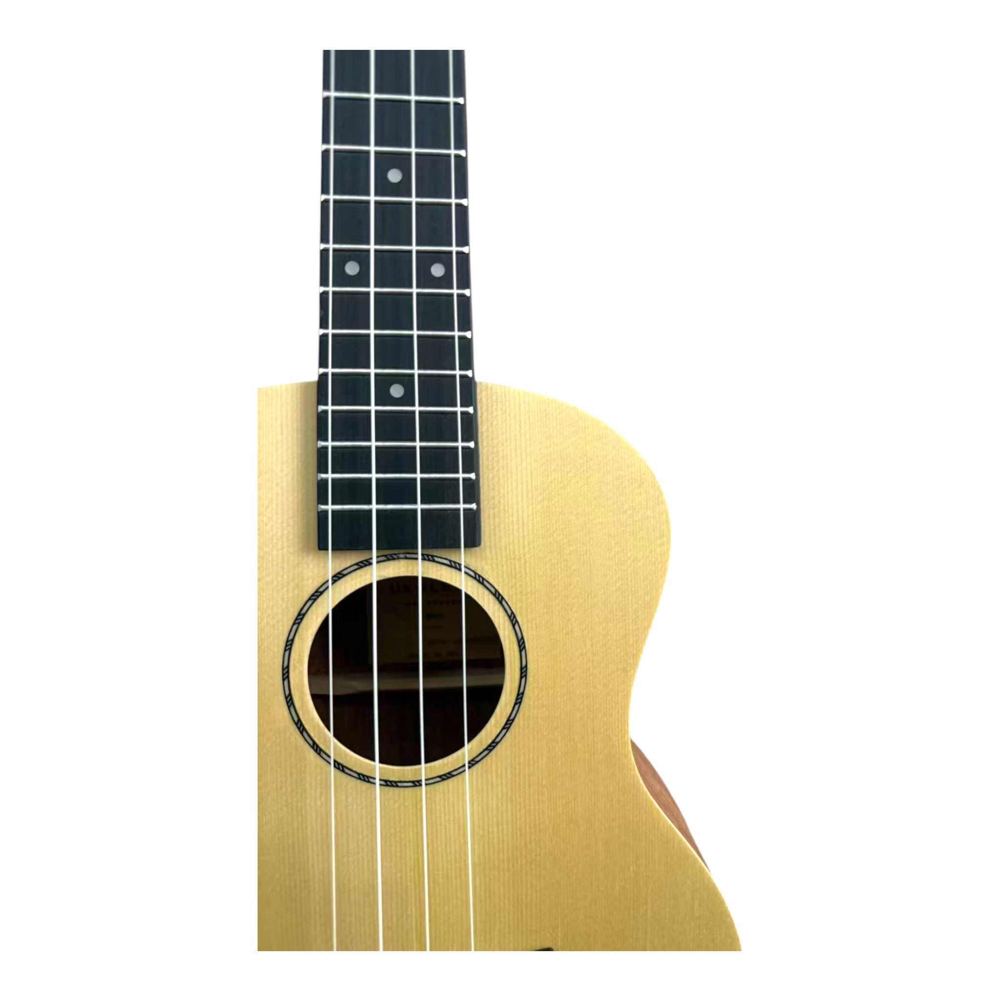 (PREORDER: ETA MID-MARCH 2026) Haze UK120 Spruce Top Acoustic-Electric 26" Tenor Ukulele in Natural Matte - UK12026EQ