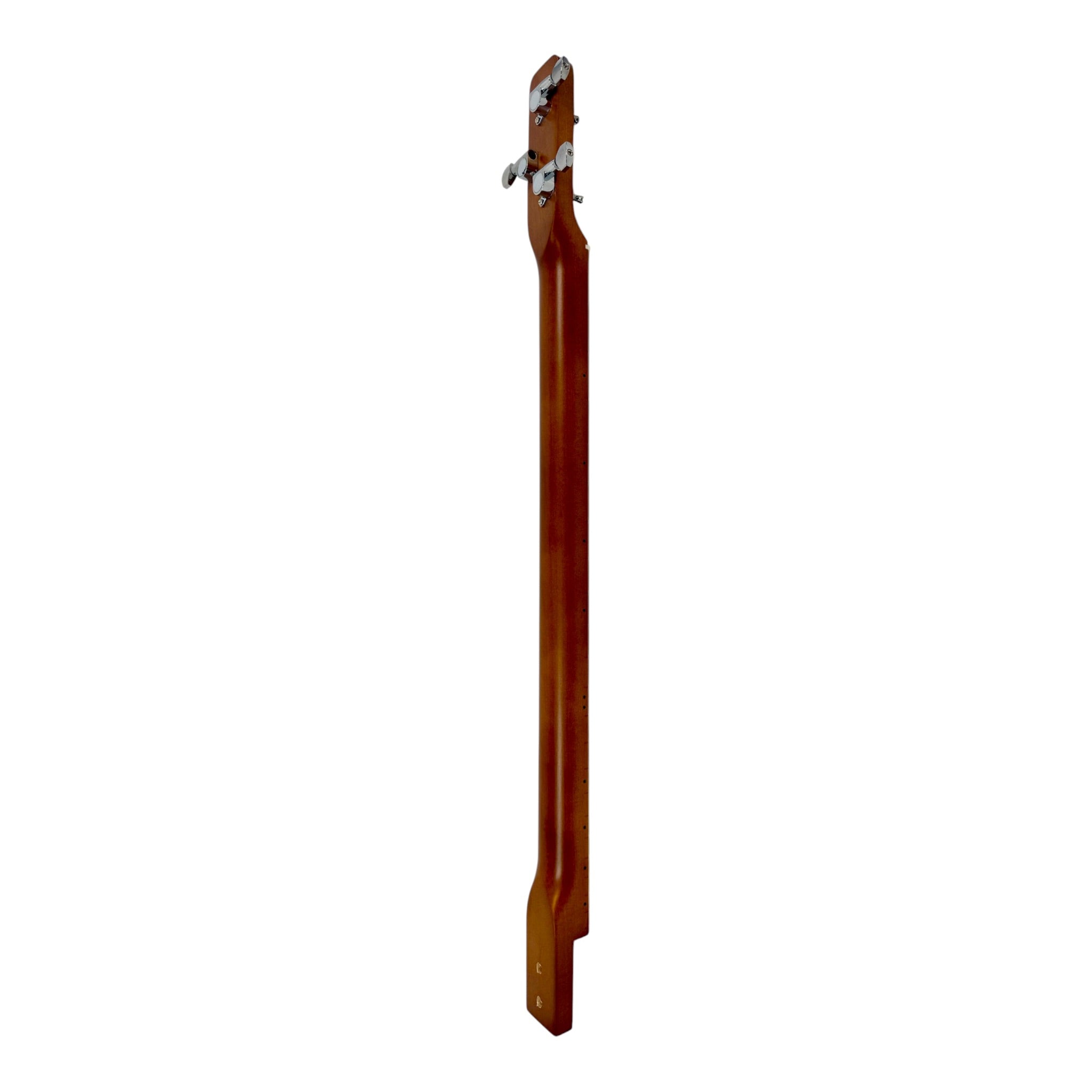 Haze "Blues" Mahogany Body 3-String Cigar Box Guitar Complete DIY Kit - Passive Piezo Pickup - X1 (Optional Slide Available)