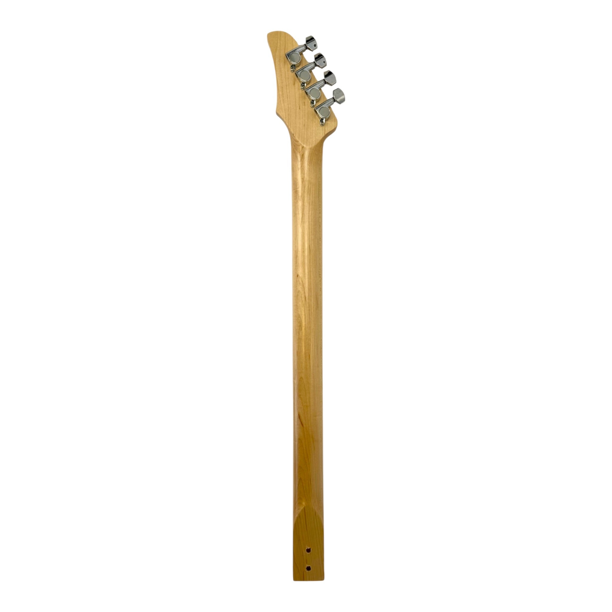 Haze "Blues" Mahogany Body 4-String Electric Cigar Box Guitar Complete DIY Kit - Passive Single Coil Pickup - X4