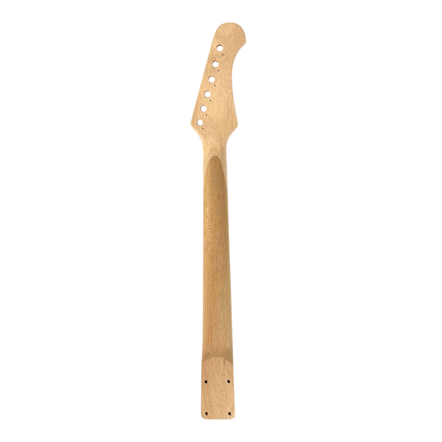 HSFB1930MDIY Solid Mahogany Bolt-On Neck HFB H-H Electric Guitar DIY Kit - Complete No-Soldering w/ White Pickguard & Chrome Hardware