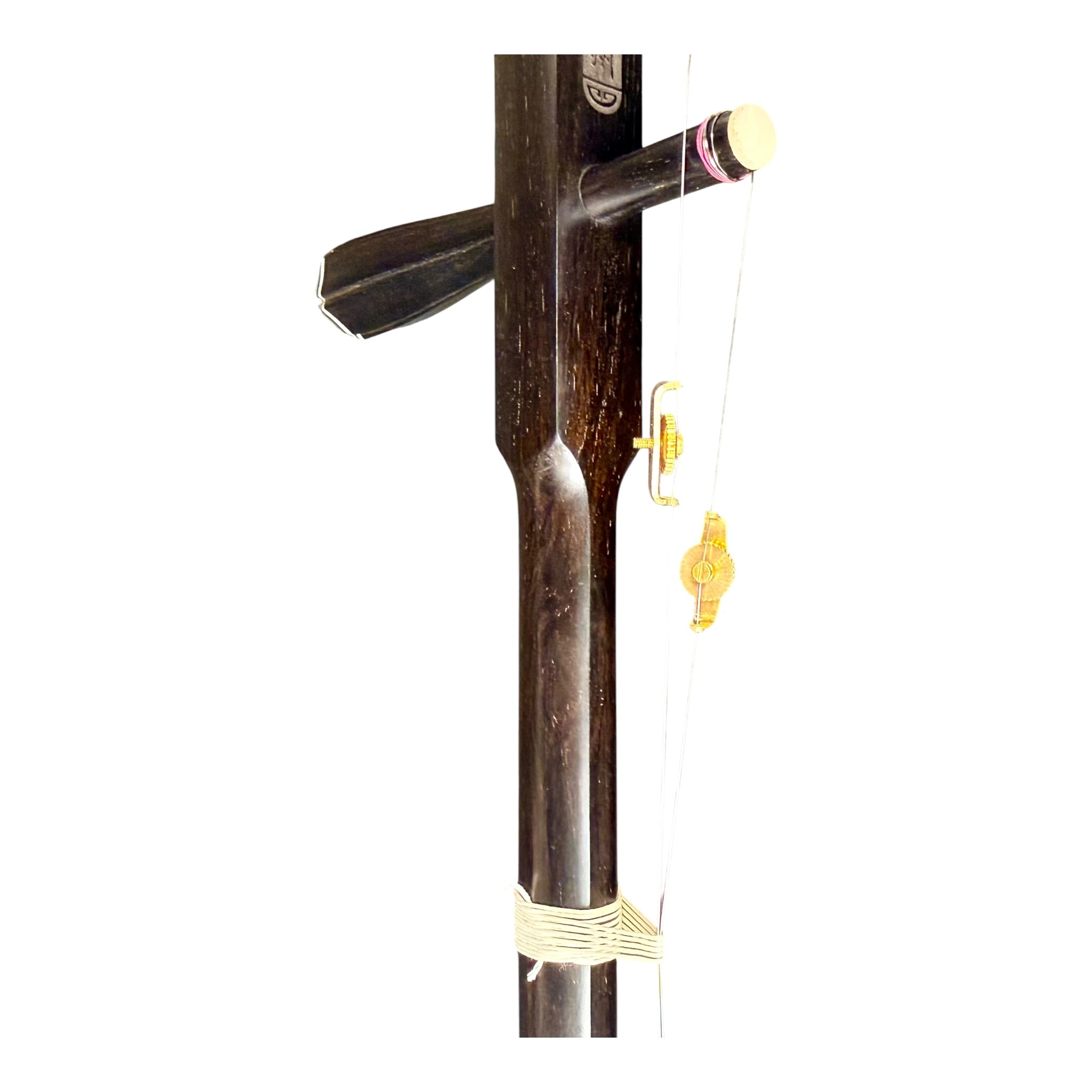 Hua Yin 华音 HY132 “Midnight Crescent” Ebony Erhu - Premium Travel Hard Case - Intermediate Series