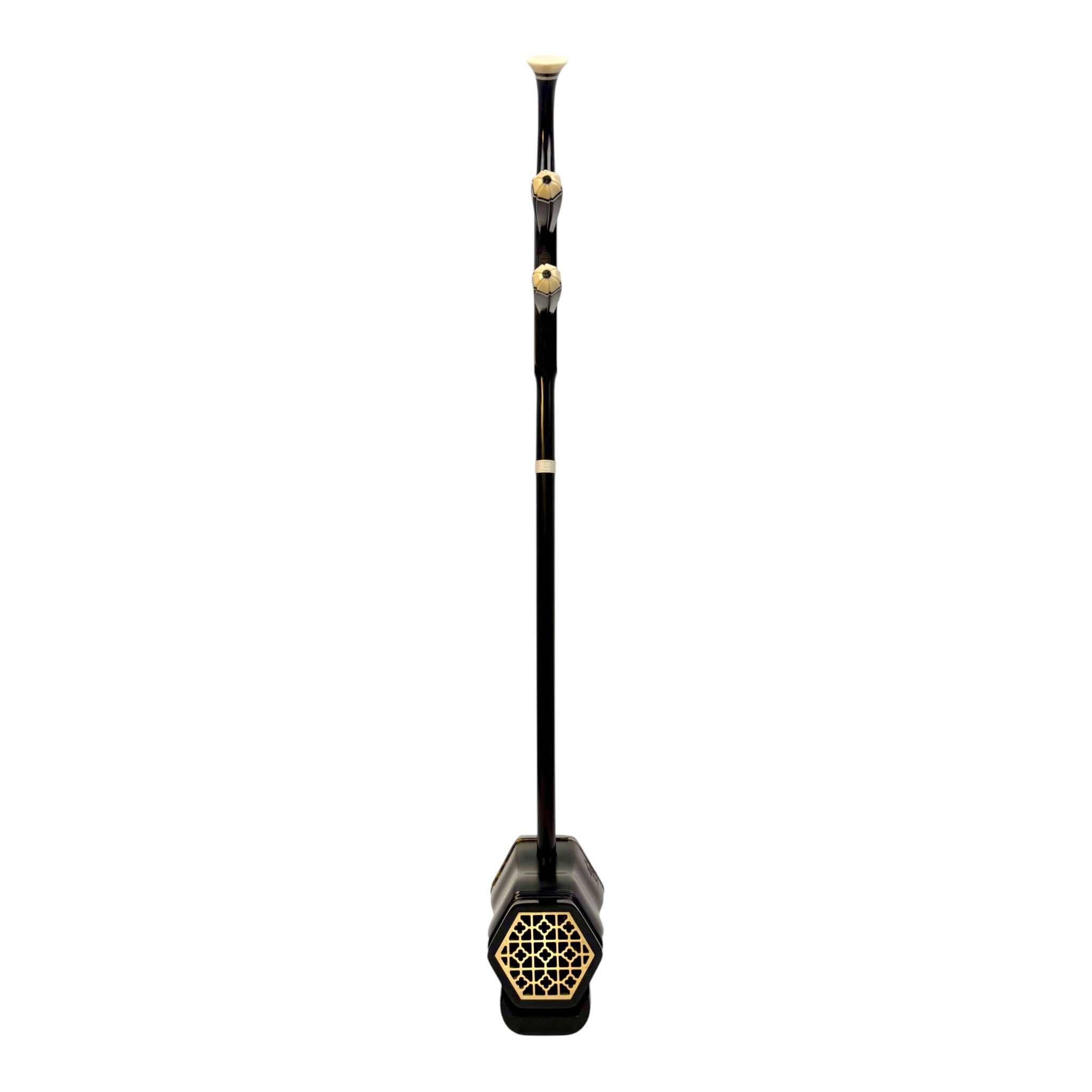 Hua Yin 华音 HY132 “Midnight Crescent” Ebony Erhu - Premium Travel Hard Case - Intermediate Series