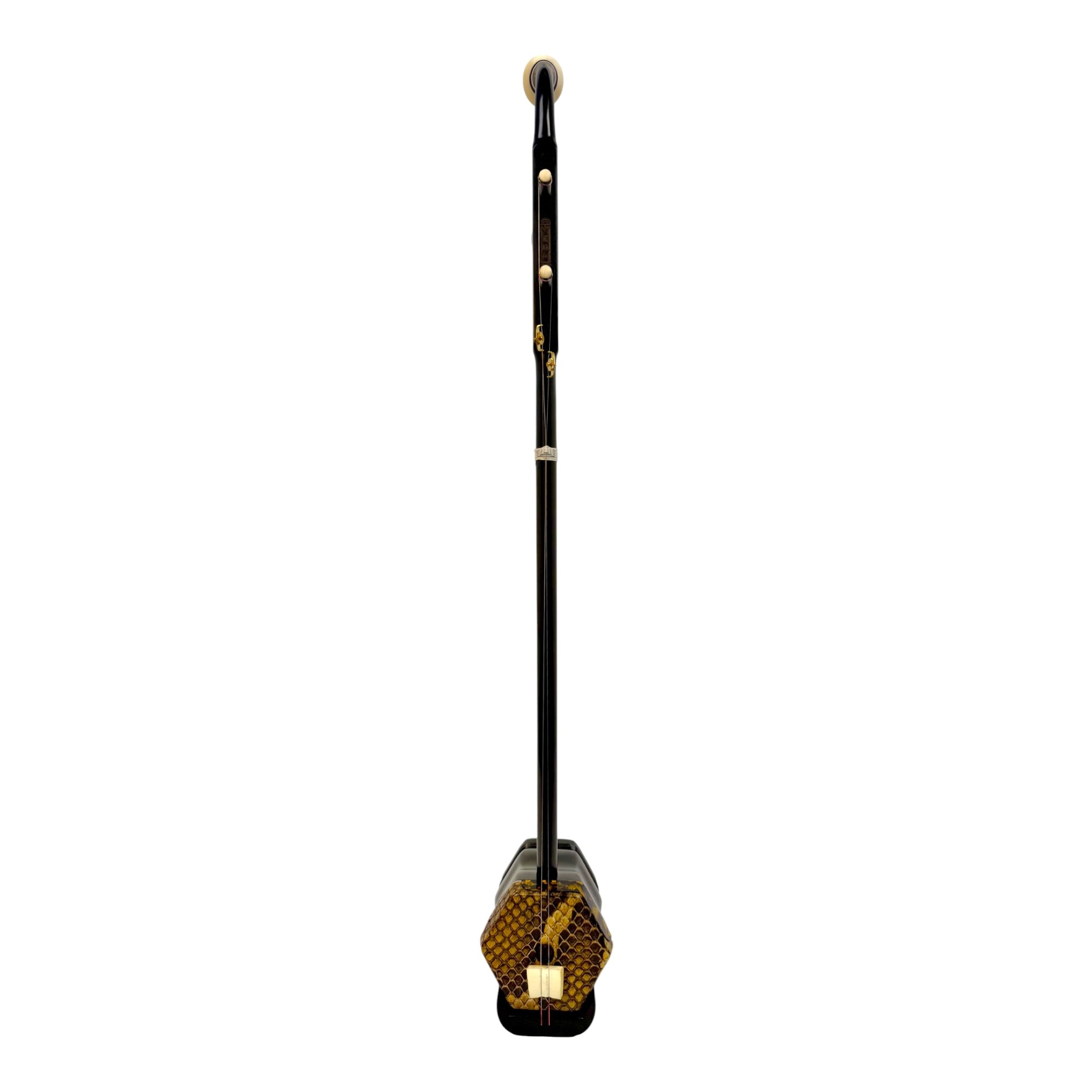 Hua Yin 华音 HY132 “Midnight Crescent” Ebony Erhu - Premium Travel Hard Case - Intermediate Series