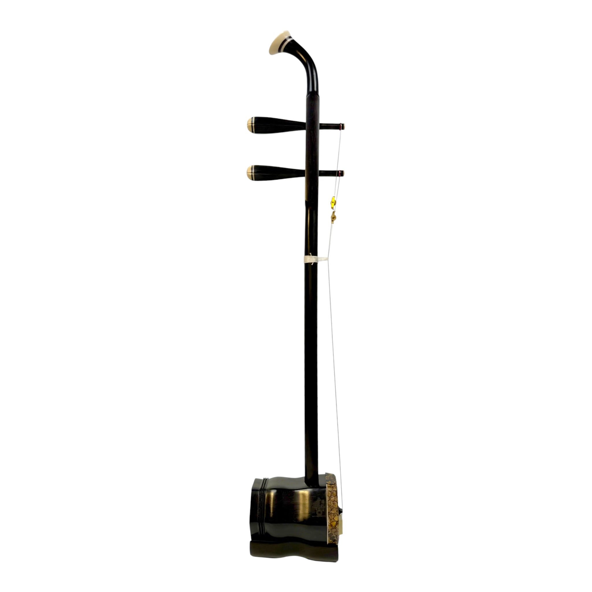 Hua Yin 华音 HY132 “Midnight Crescent” Ebony Erhu - Premium Travel Hard Case - Intermediate Series