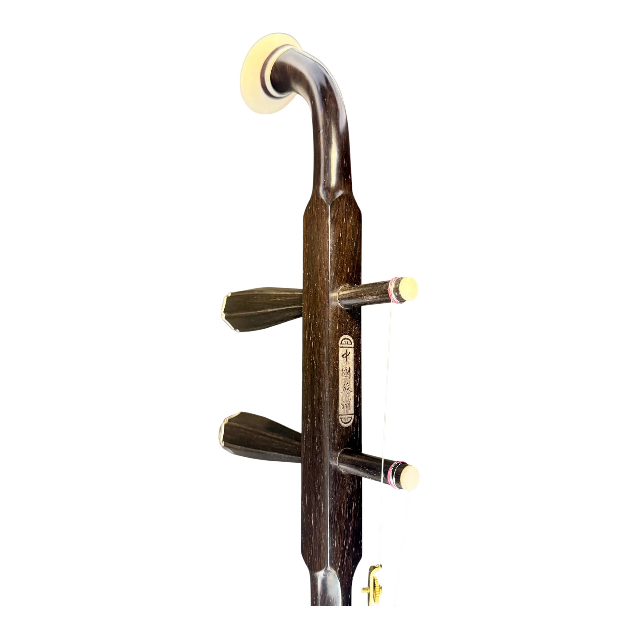 Hua Yin 华音 HY132 “Midnight Crescent” Ebony Erhu - Premium Travel Hard Case - Intermediate Series