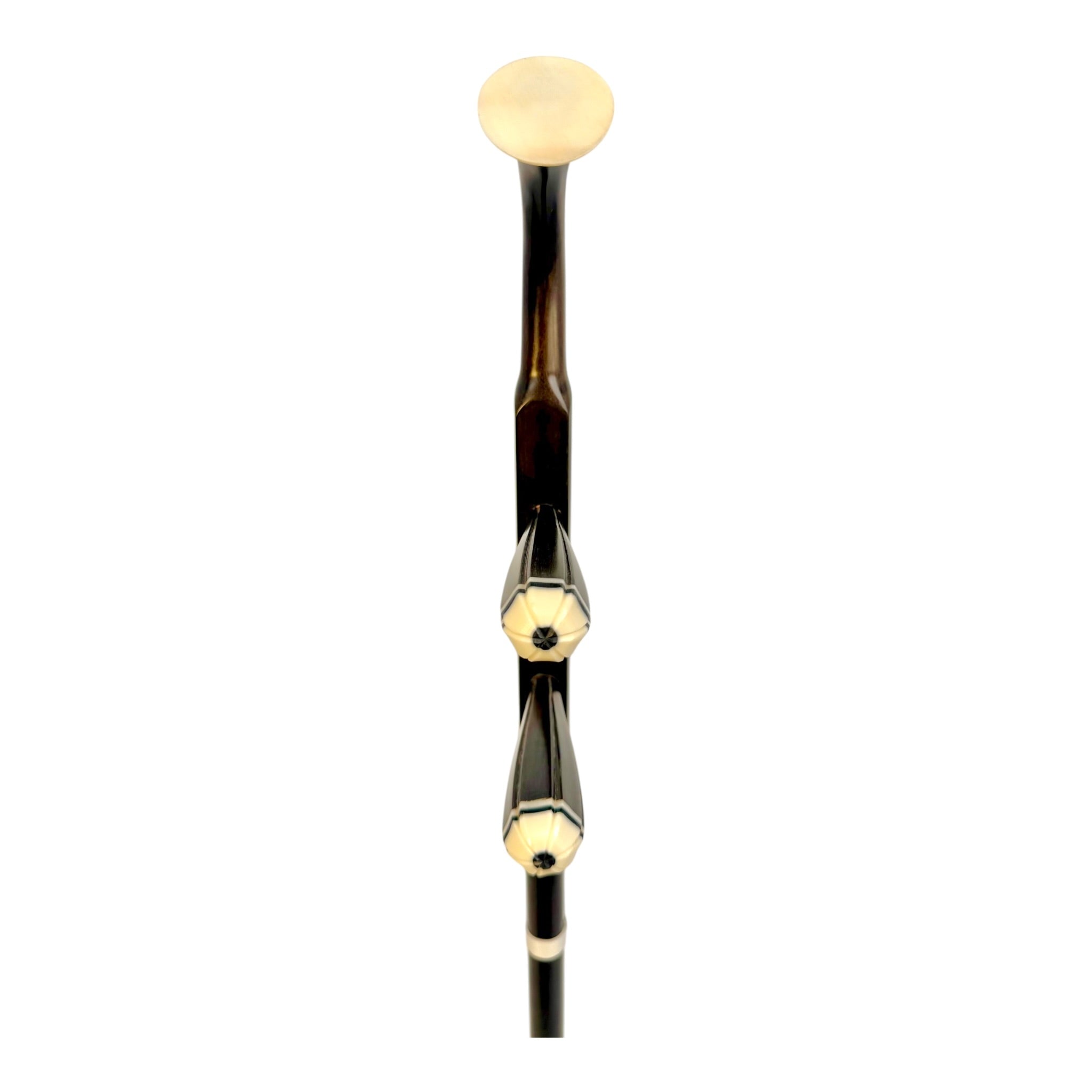Hua Yin 华音 HY132G6 “Moon Crescent” Cheng Guibao Erhu with Dark Coffee Finish - Premium Travel Hard Case - Intermediate Series
