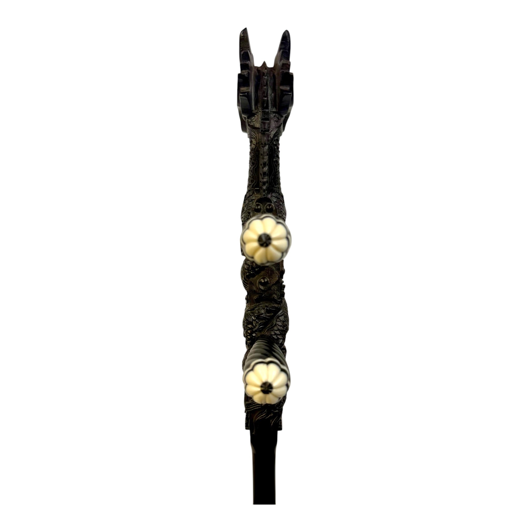Hua Yin 华音 HY132L1 "Blossom Dragon" Ebony Erhu - Premium Travel Hard Case - Professional Series (Copy)