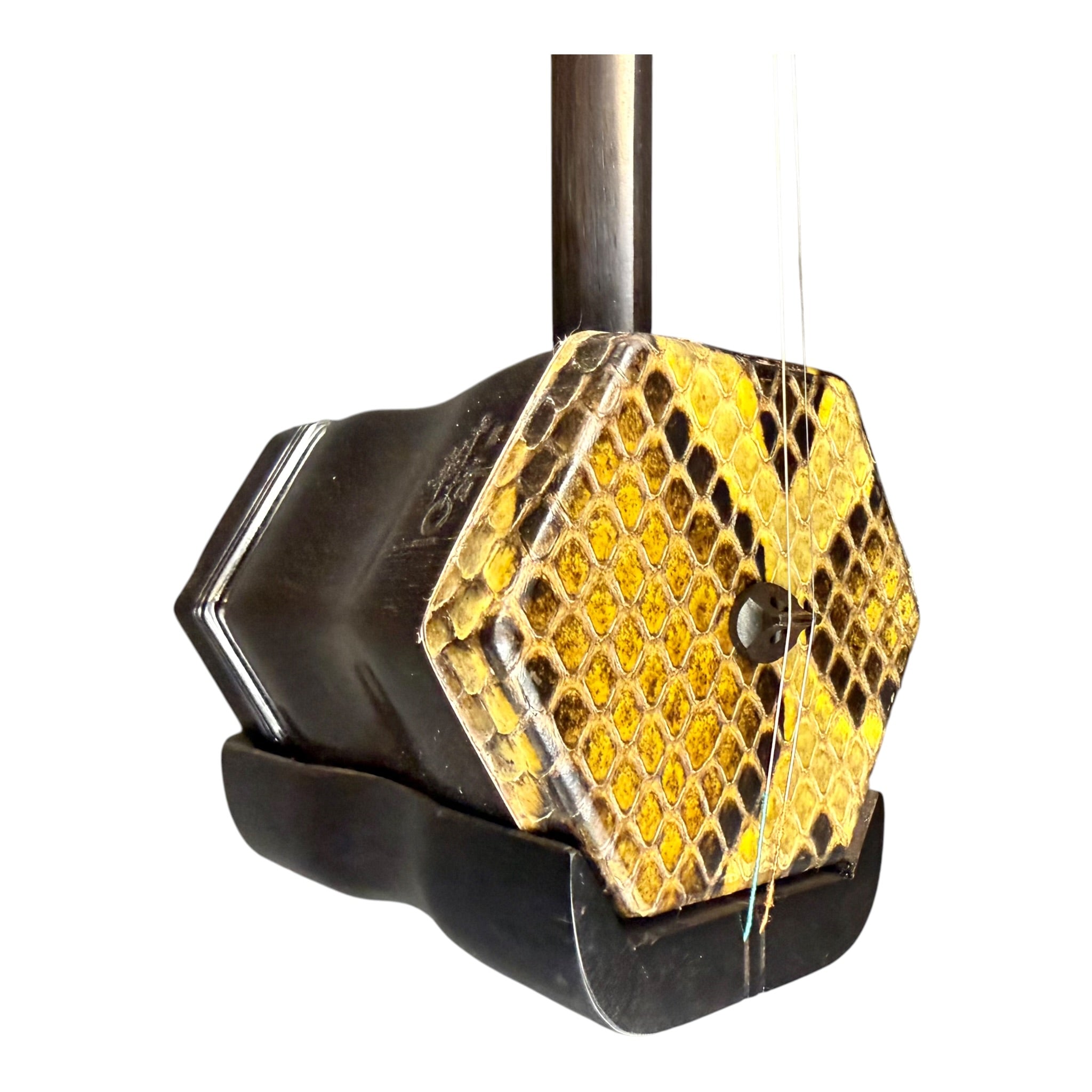 Hua Yin 华音 HY132L2 "Ruyi Dragon" Ebony Erhu - Premium Travel Hard Case - Professional Series