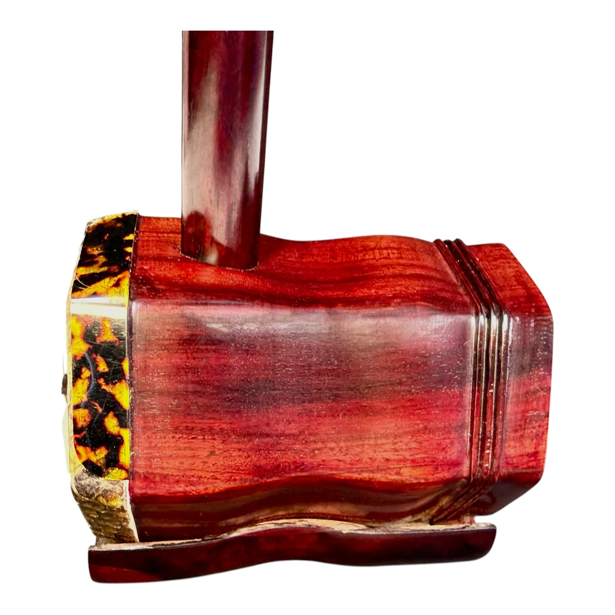 Hua Yin 华音 HY134B "Sunrise Crest" Zitan Sandalwood Erhu - Premium Travel Hard Case - Professional Series